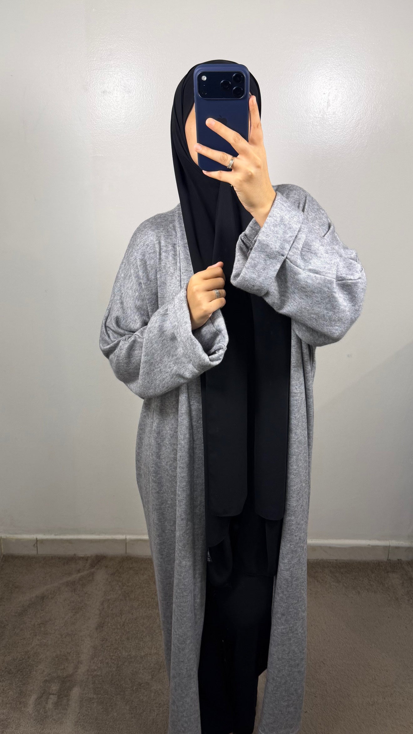 KIMONO FARAH GRIS