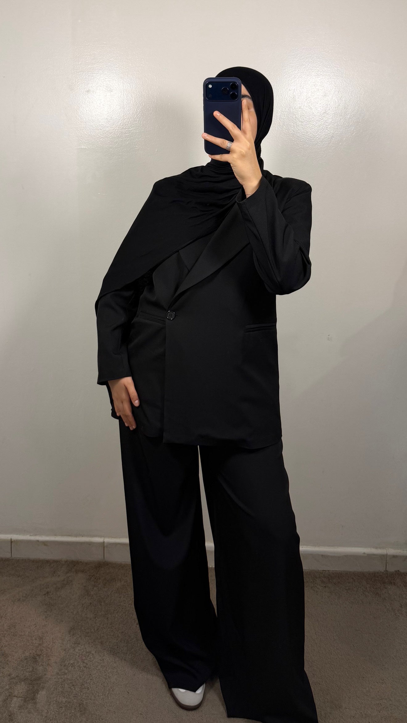 ENSEMBLE BLAZER NOIR