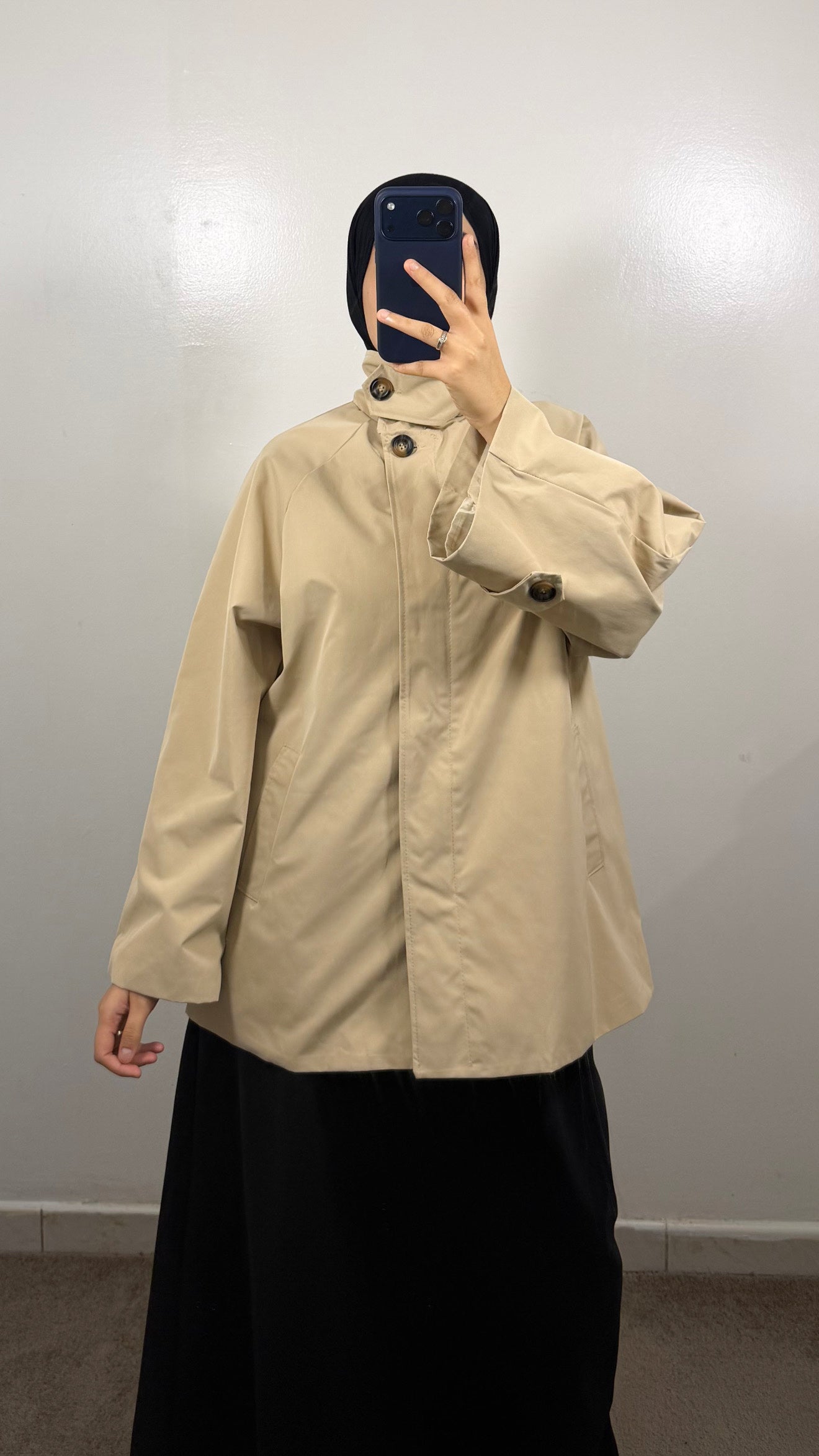 VESTE TRENCH BEIGE