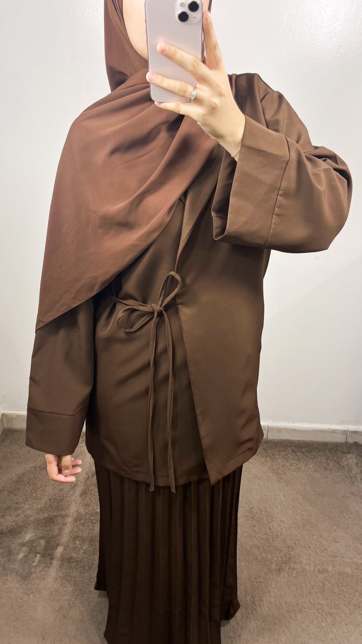 ENSEMBLE KAYNA MARRON