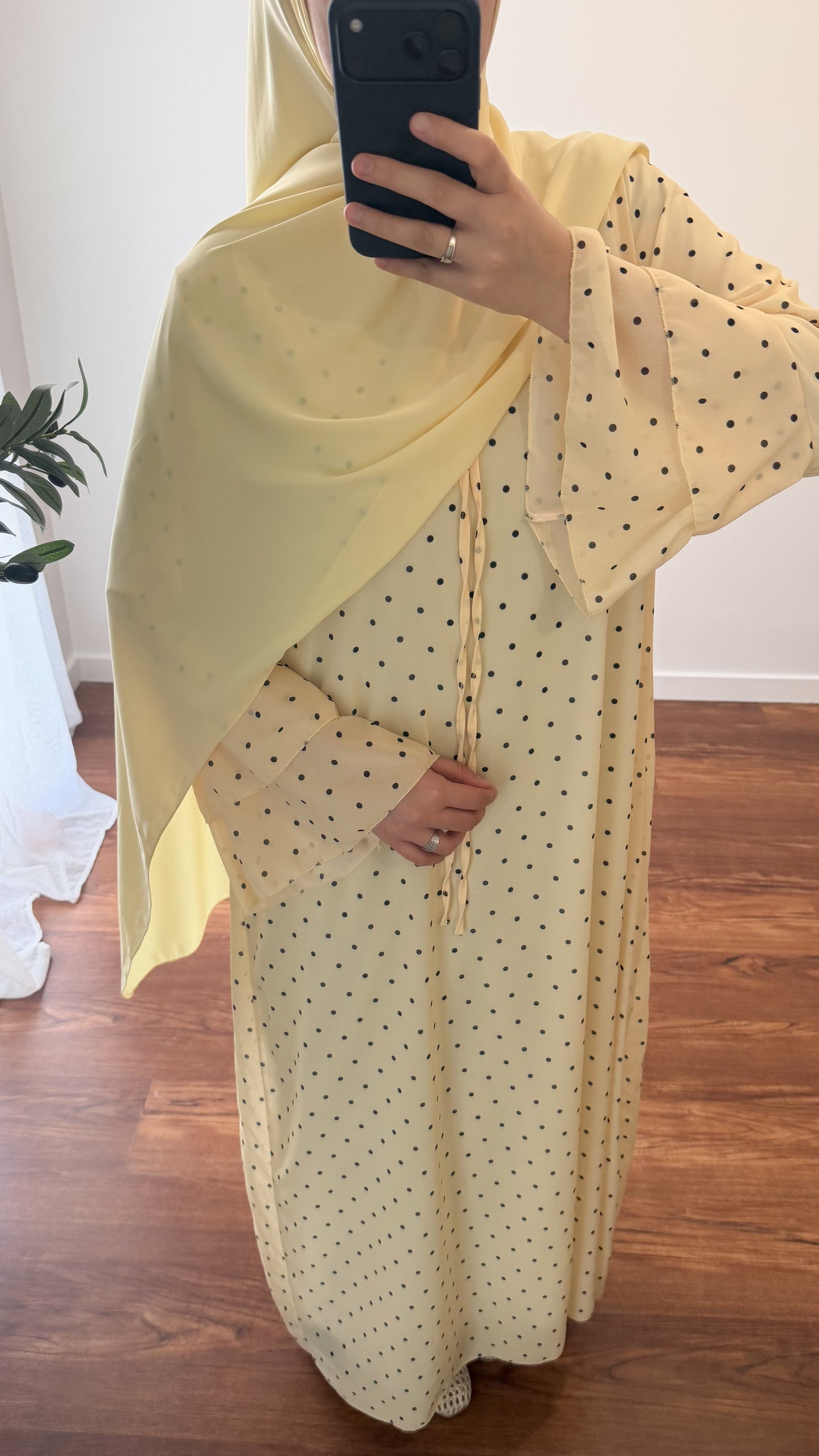 ROBE À PETITS POIS