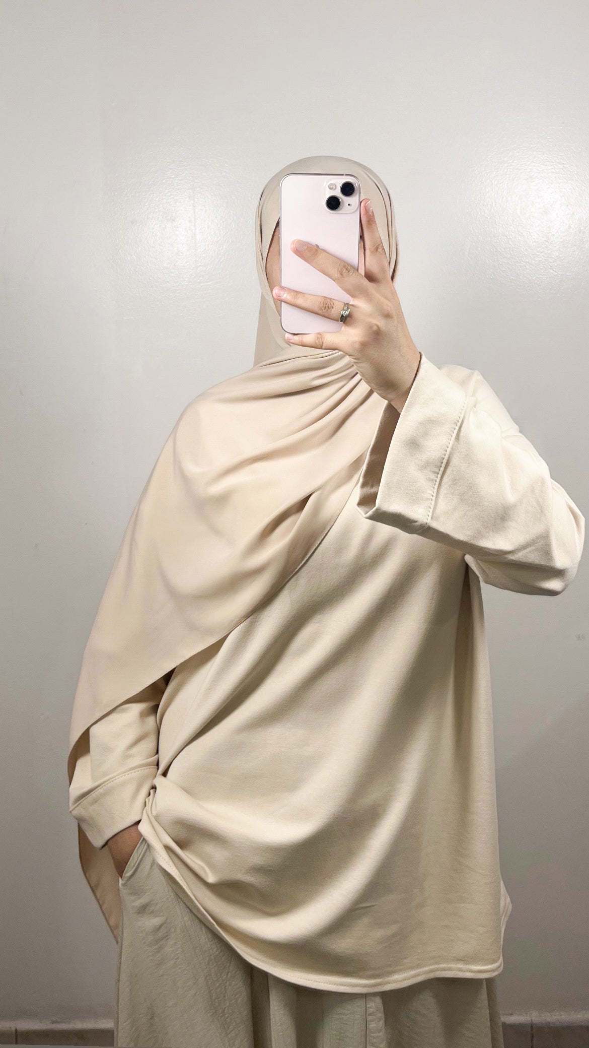 T-SHIRT COTON BEIGE