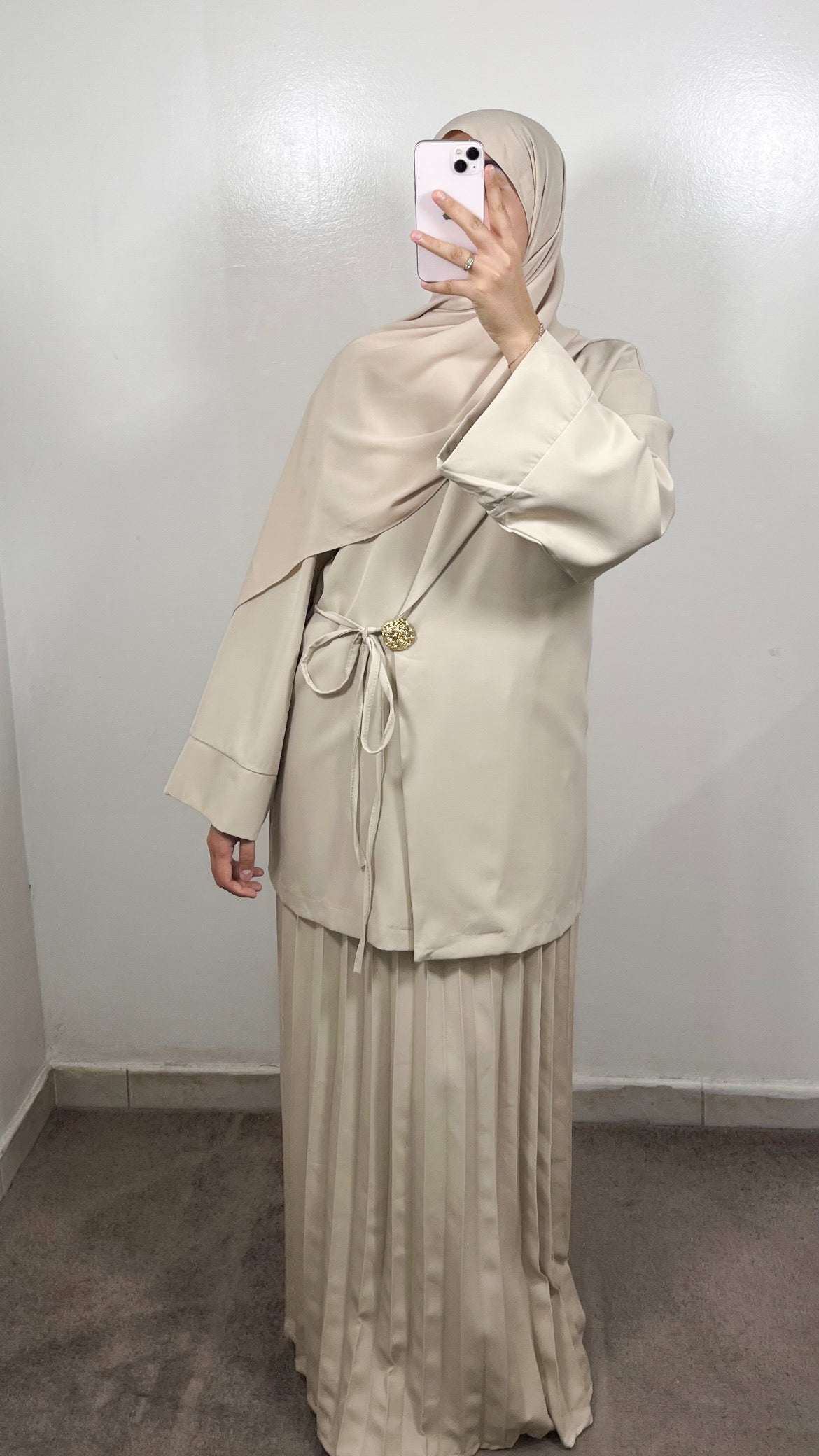 ENSEMBLE KAYNA BEIGE
