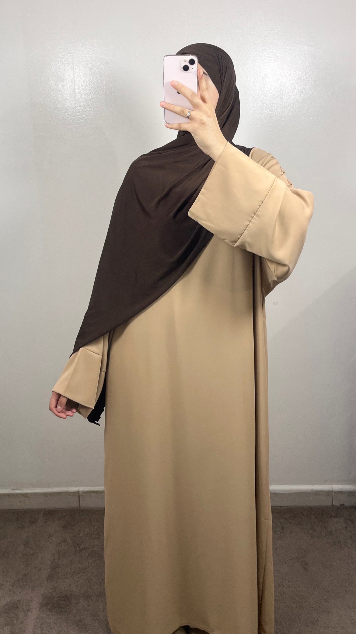 ABAYA HAWA BEIGE
