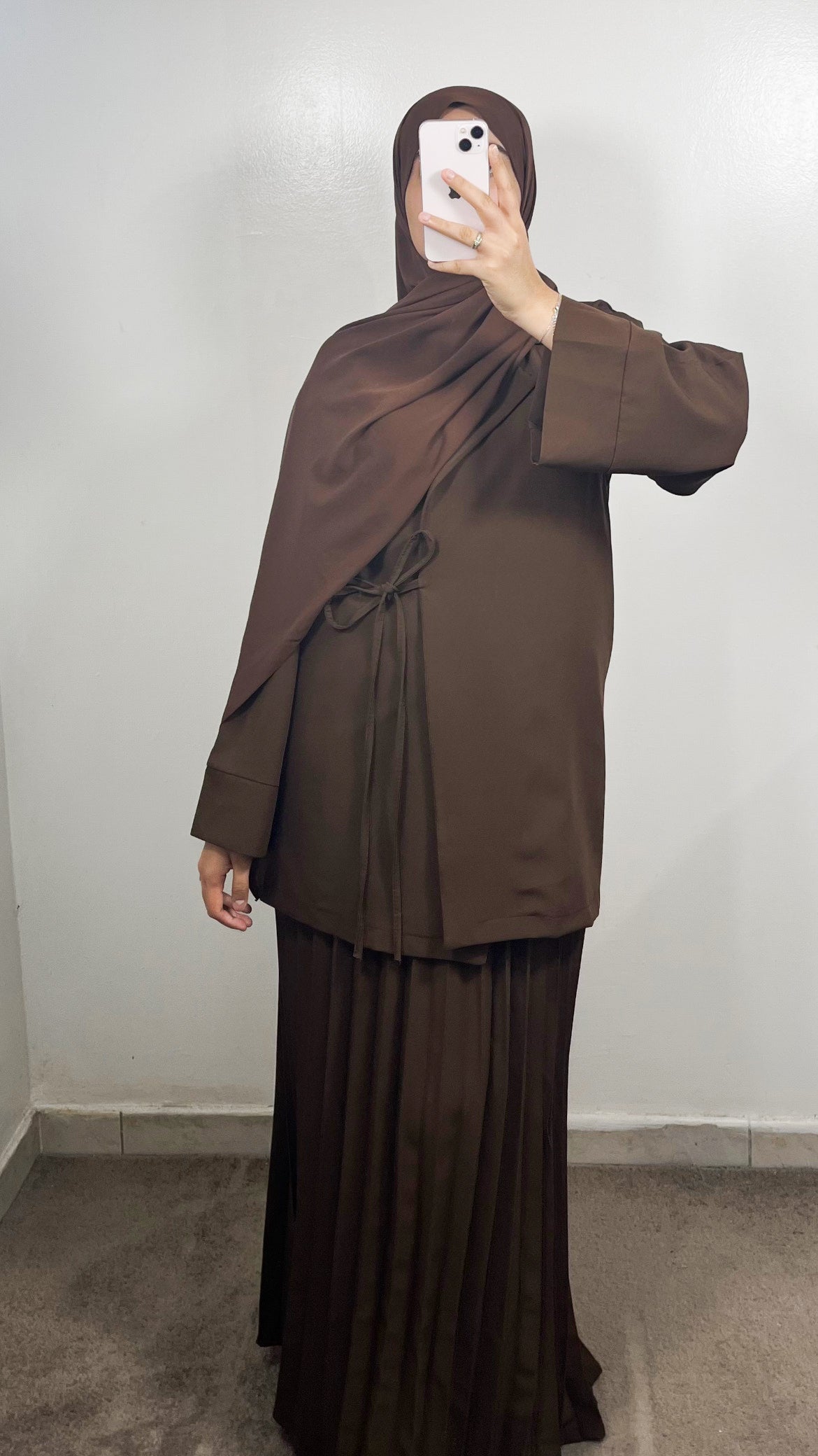 ENSEMBLE KAYNA MARRON