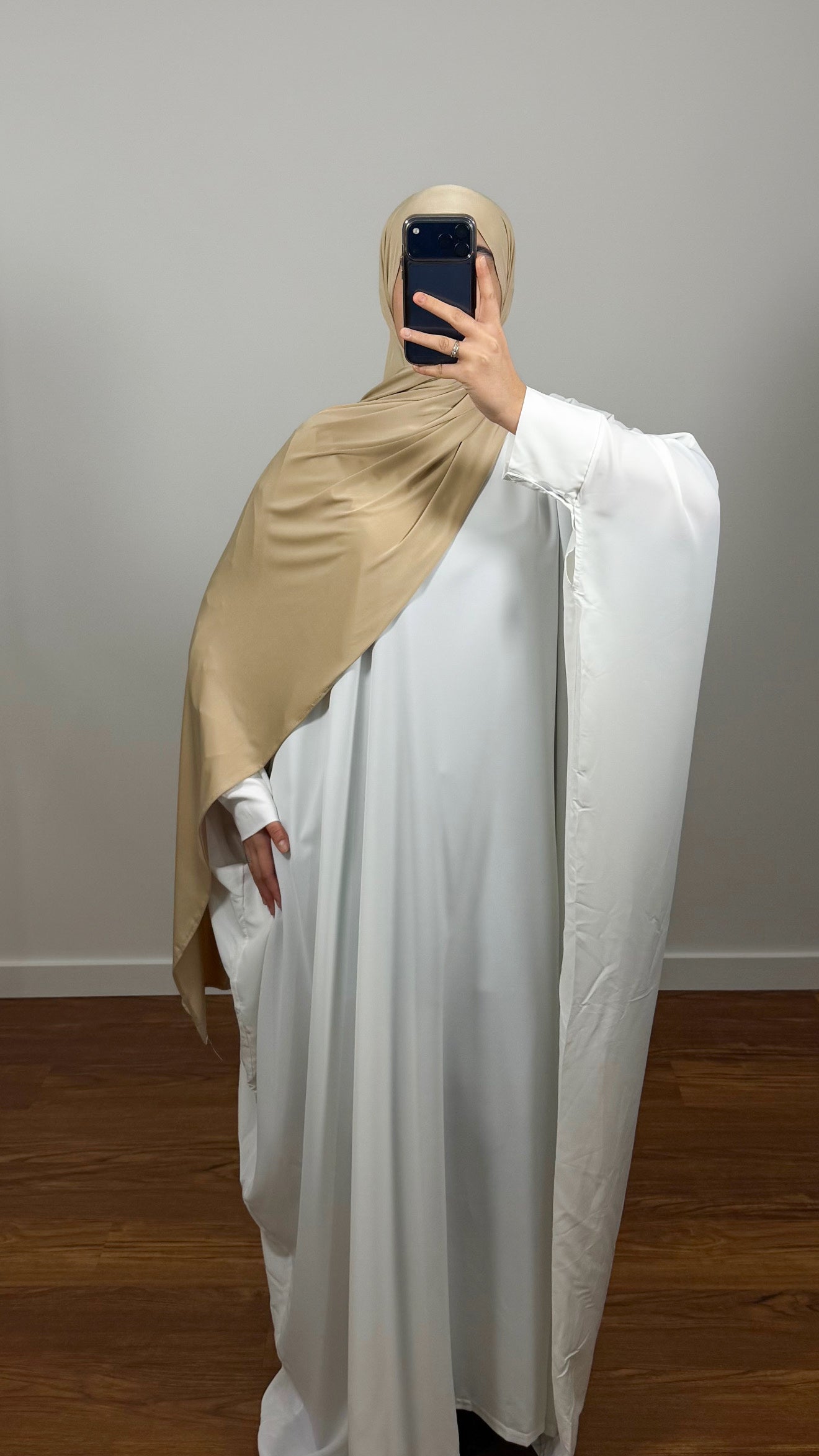 ABAYA FARASHA BLANC