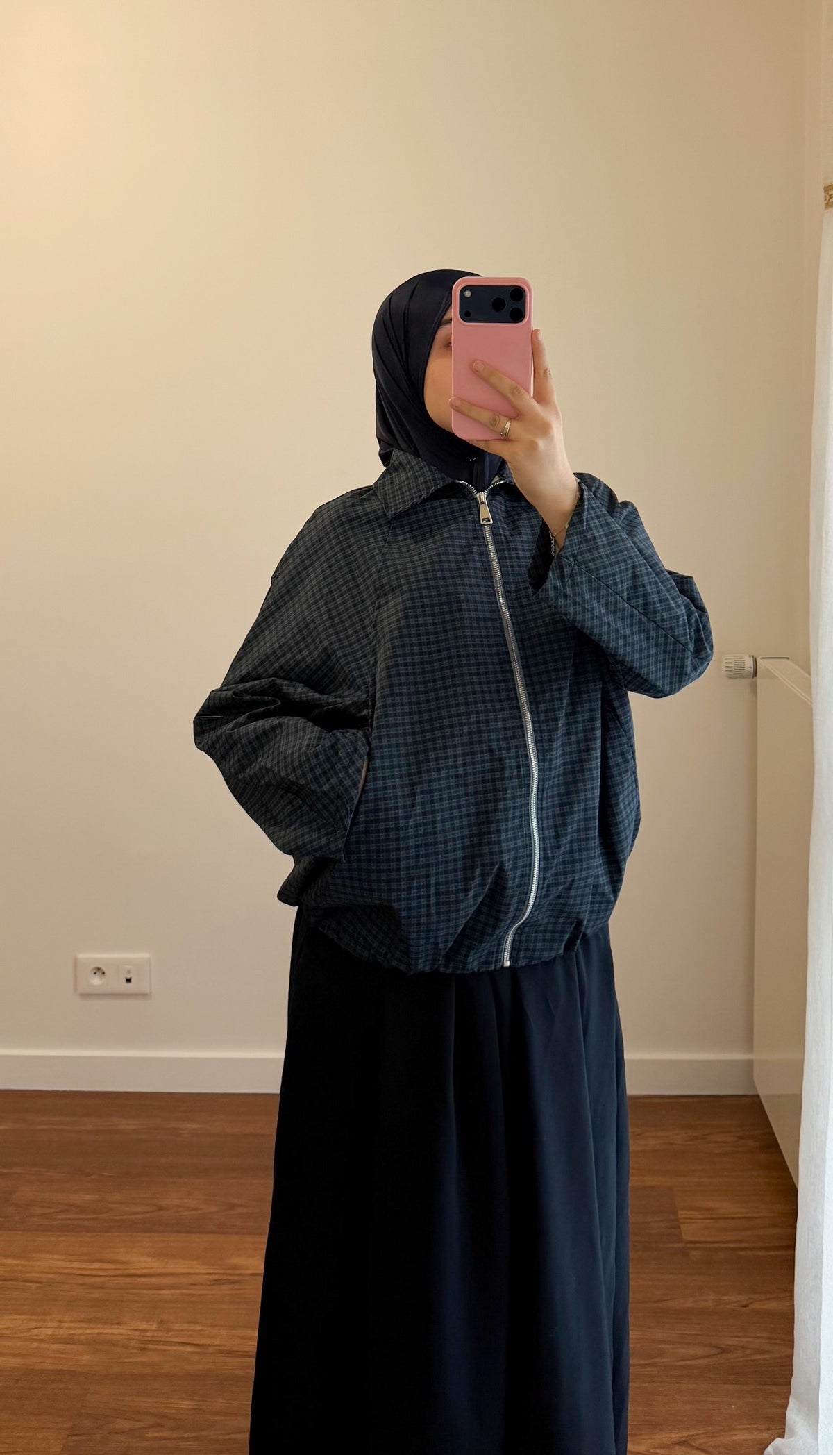 VESTE ZIPPÉE HAYA BLEU MARINE