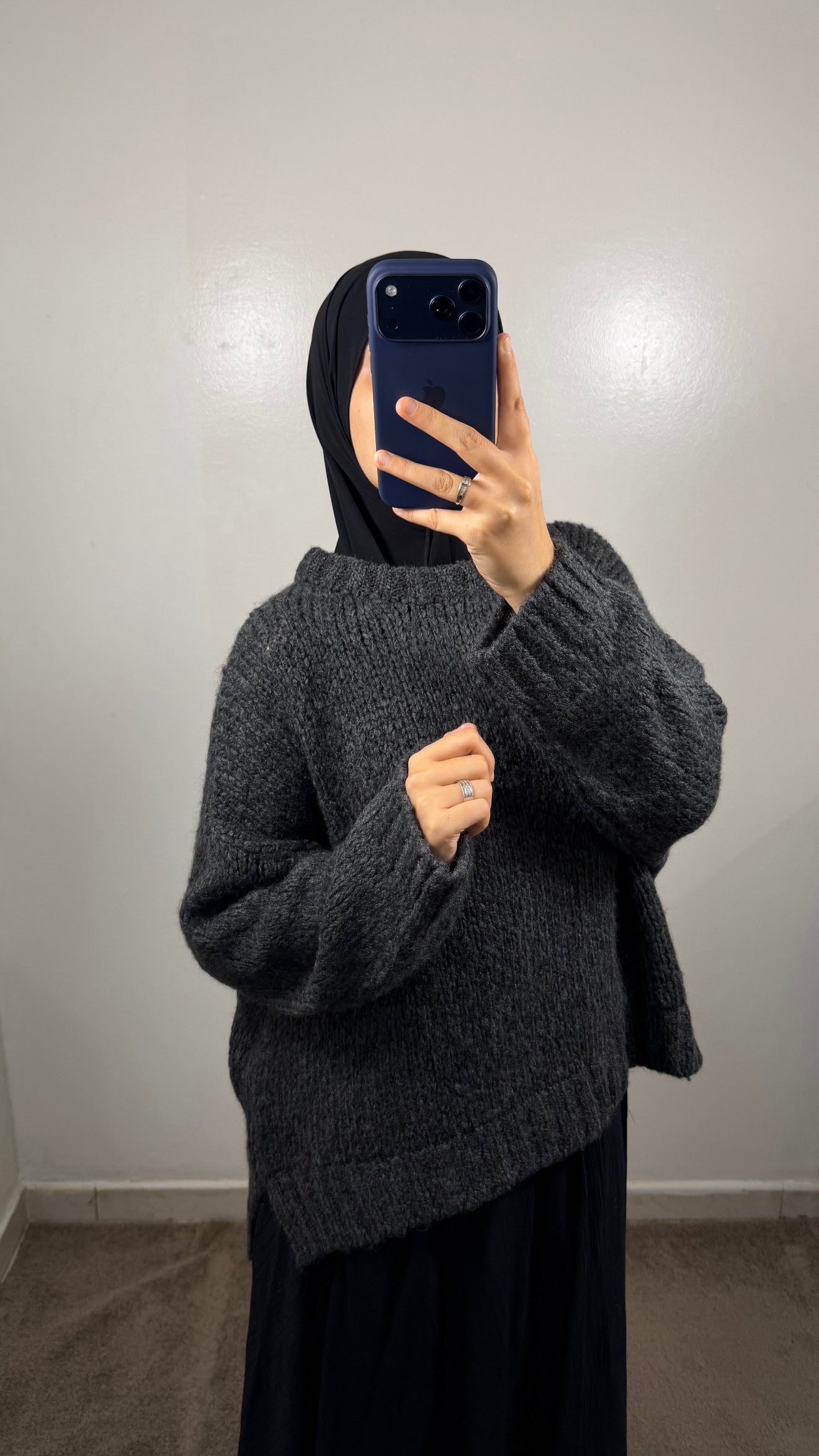 PULL SANA GRIS ANTHRACITE