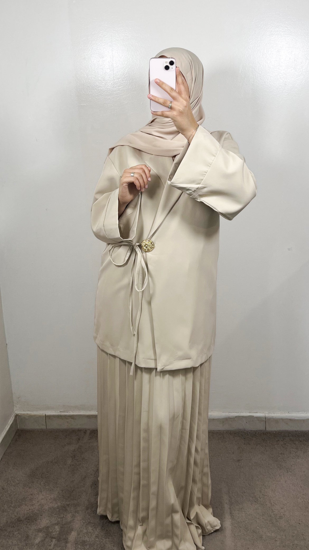 ENSEMBLE KAYNA BEIGE