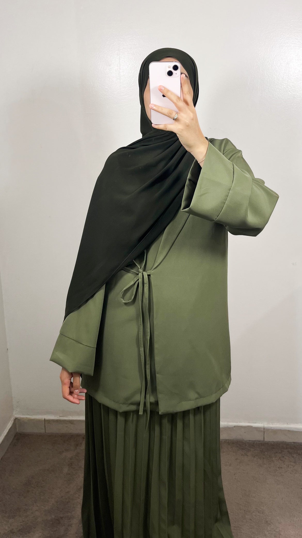ENSEMBLE KAYNA VERT KAKI