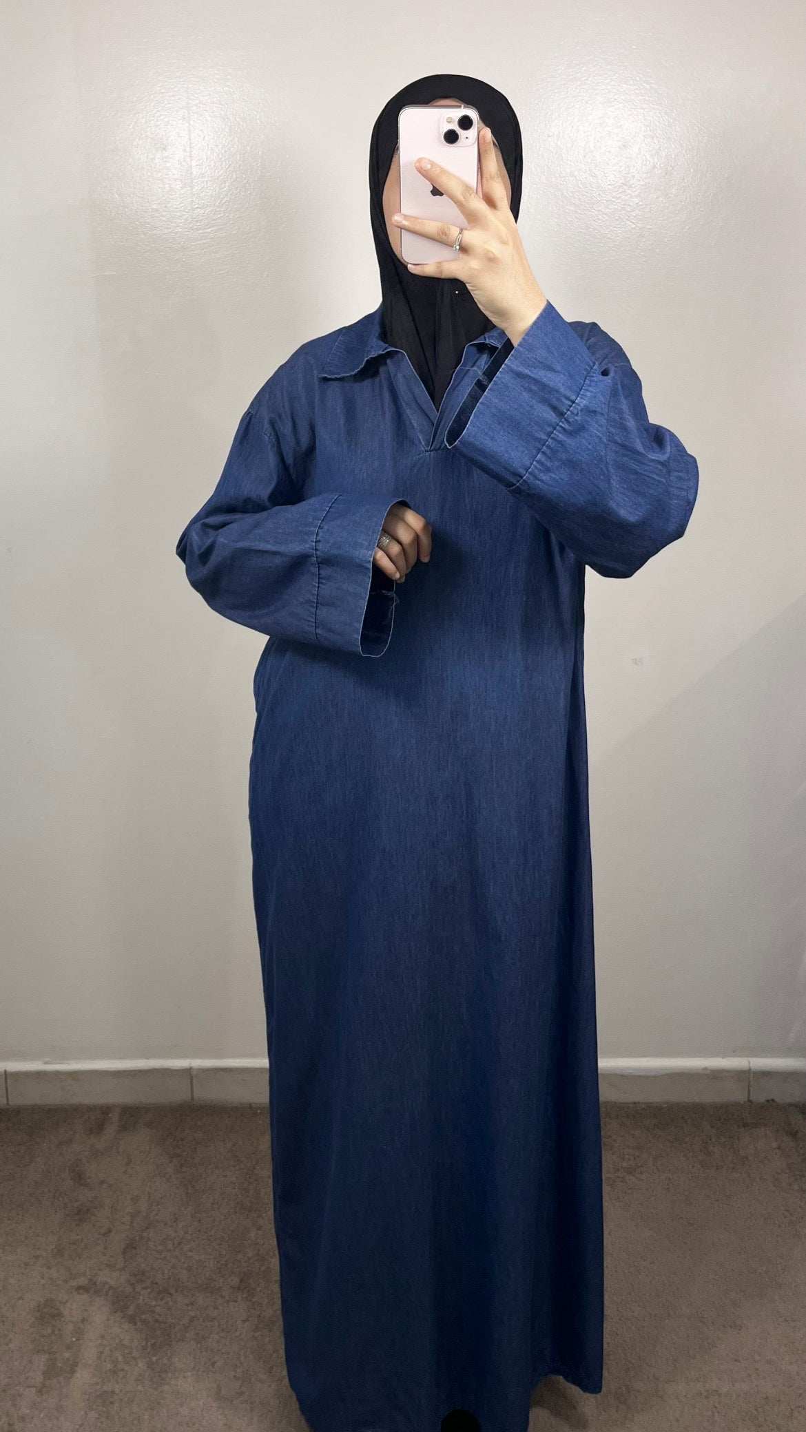 ROBE JEAN BLEU FONCÉ