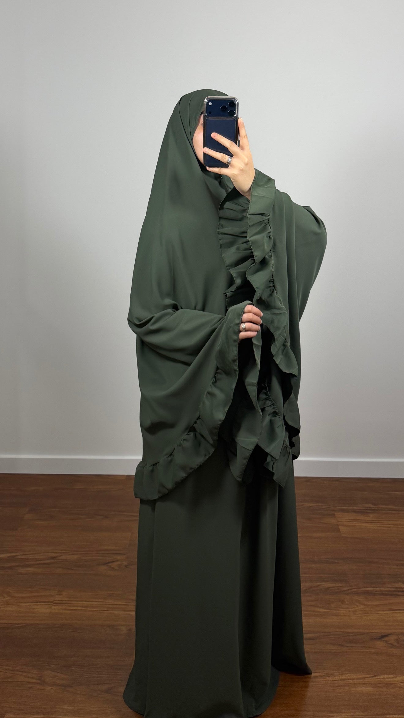 ENSEMBLE DE PRIÈRE BUTTERFLY VERT KAKI