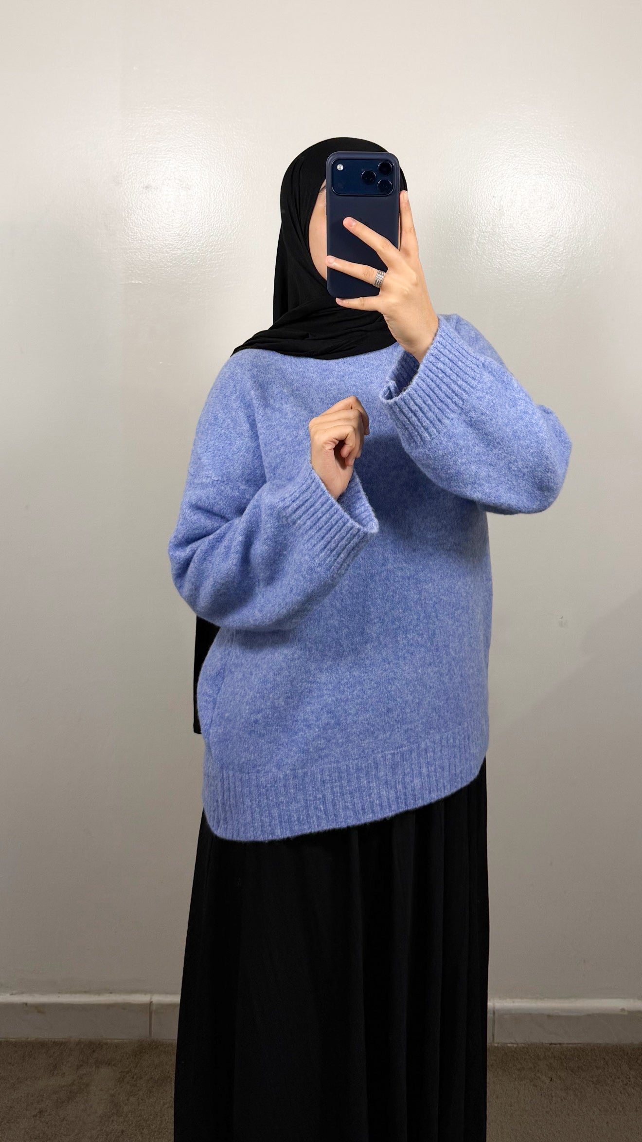 PULL INAYA BLEU