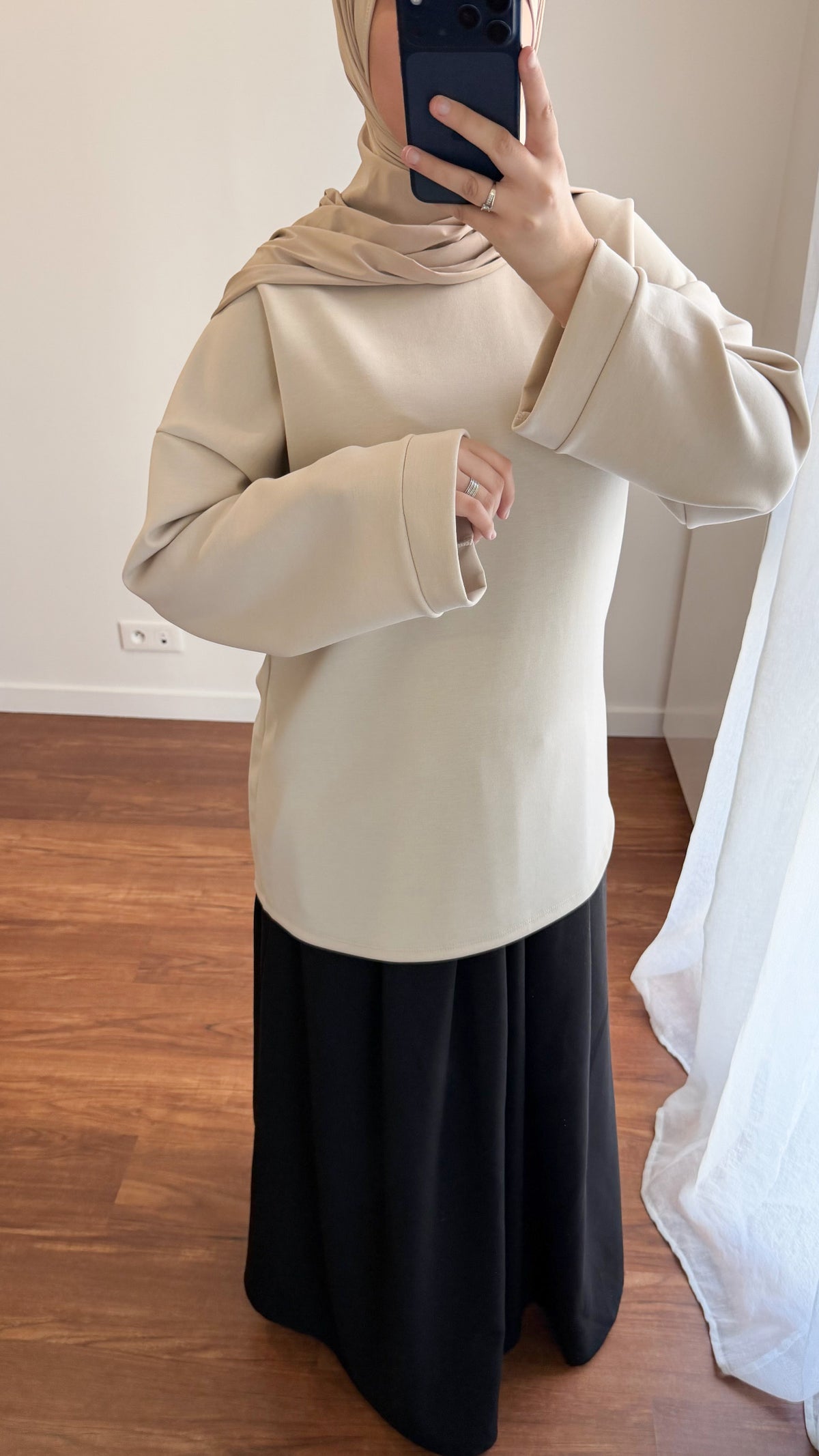 T-SHIRT ÉPAIS BEIGE