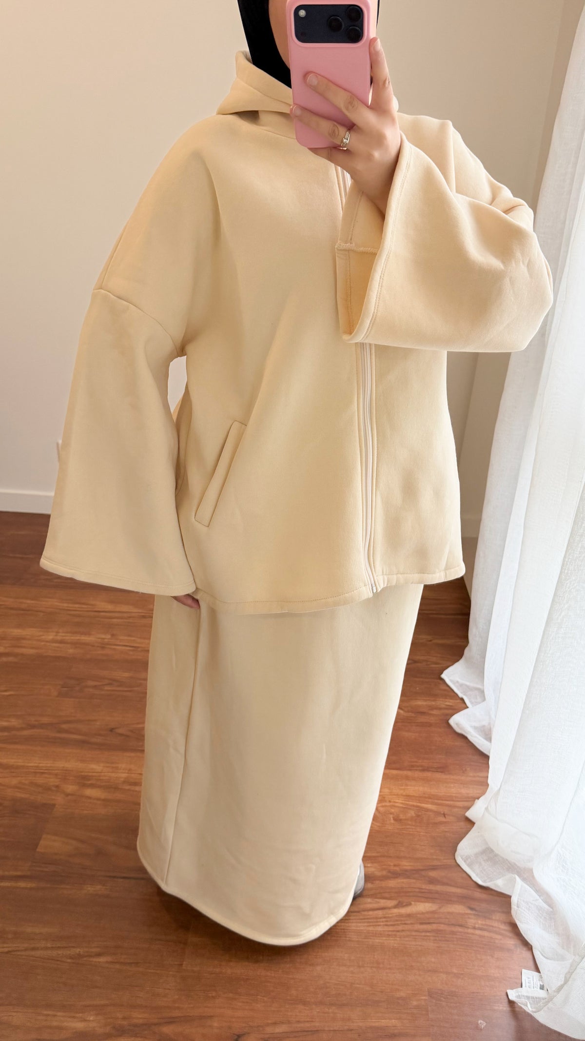 ENSEMBLE JUPE COMFY BEIGE