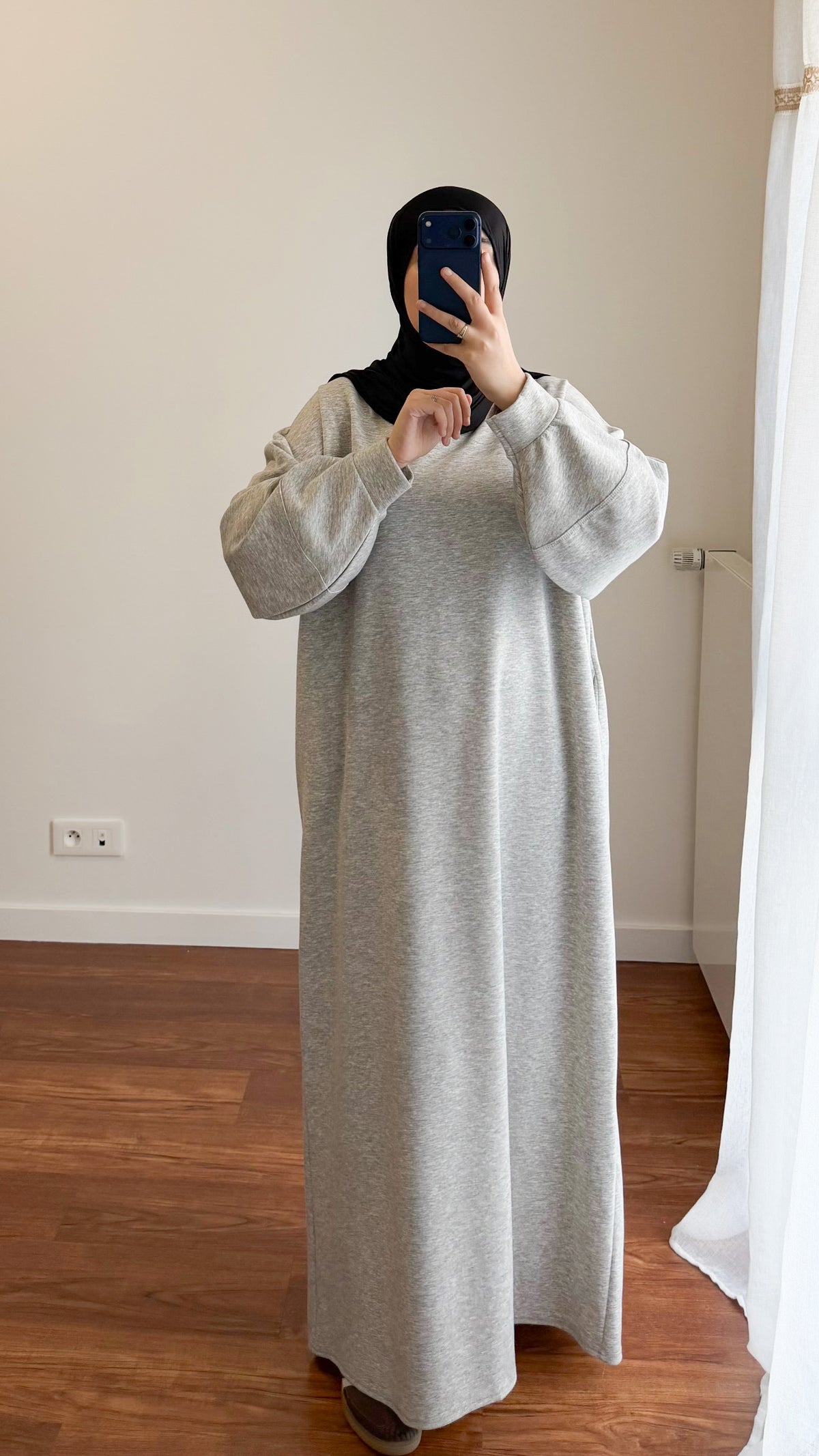 ROBE SWEAT GRIS