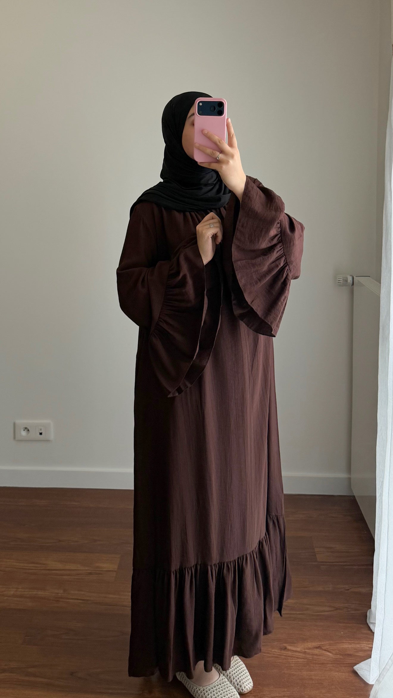 ROBE NOOR MARRON