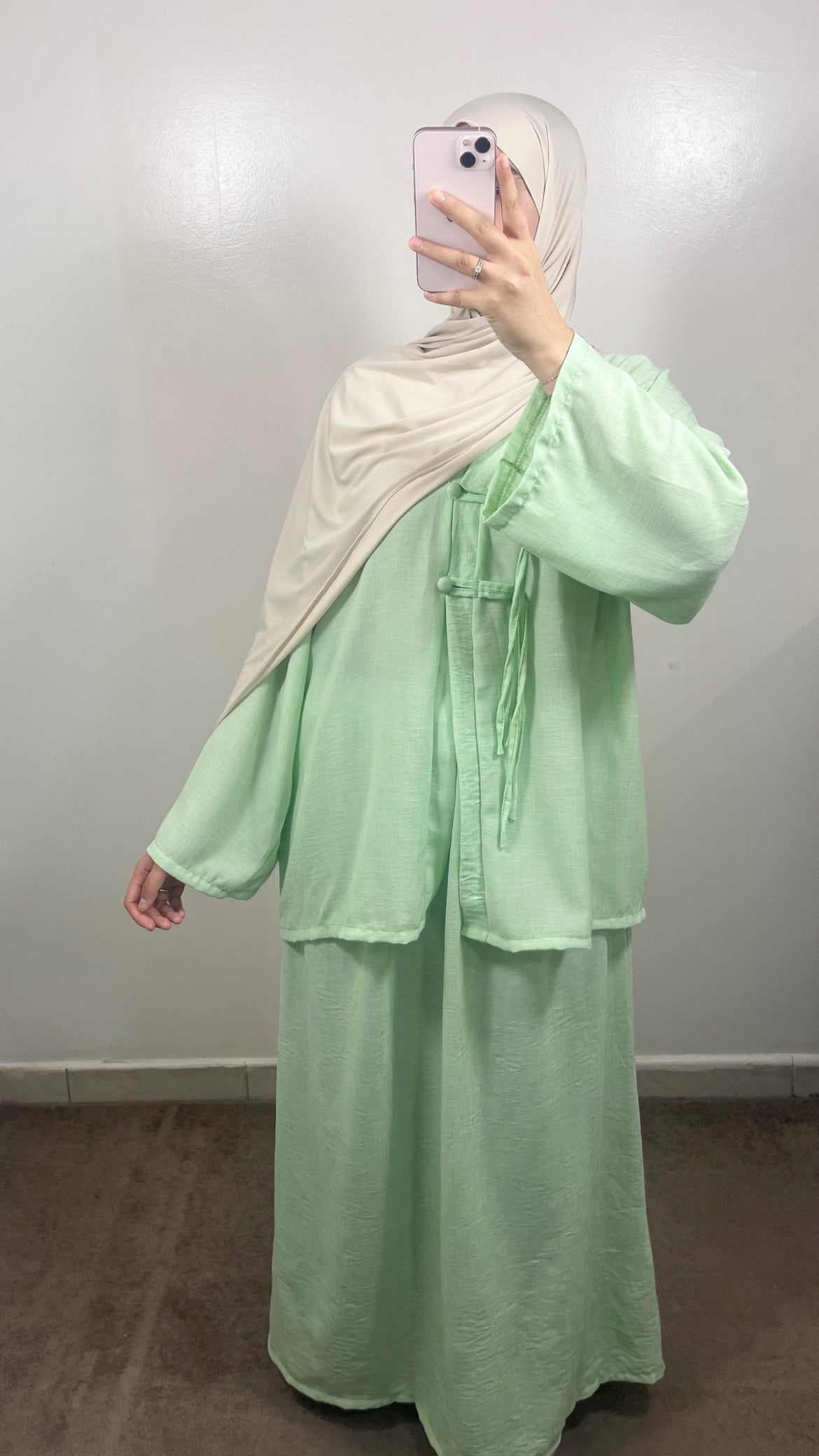 ENSEMBLE JUPE INES VERT
