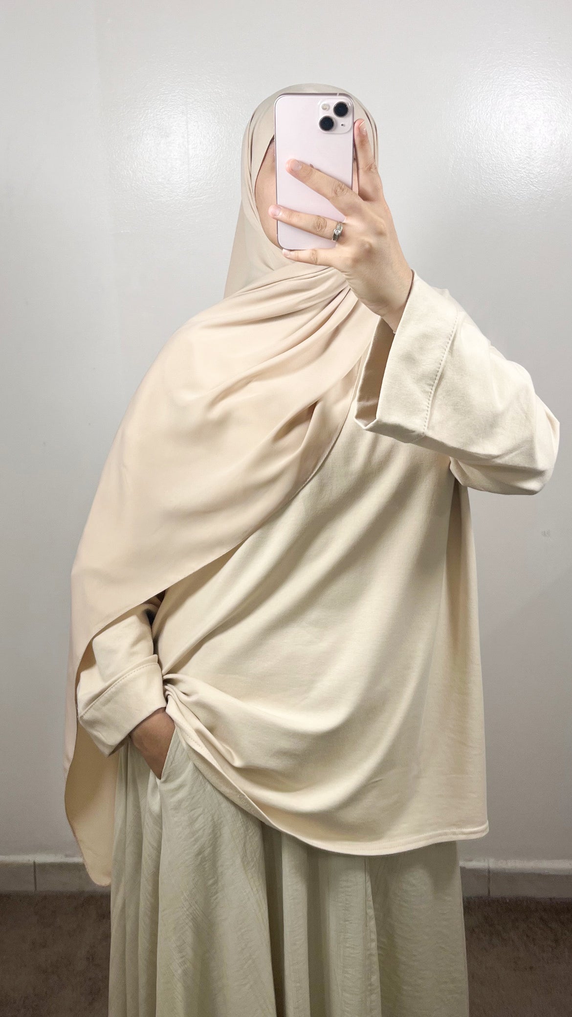 T-SHIRT COTON BEIGE
