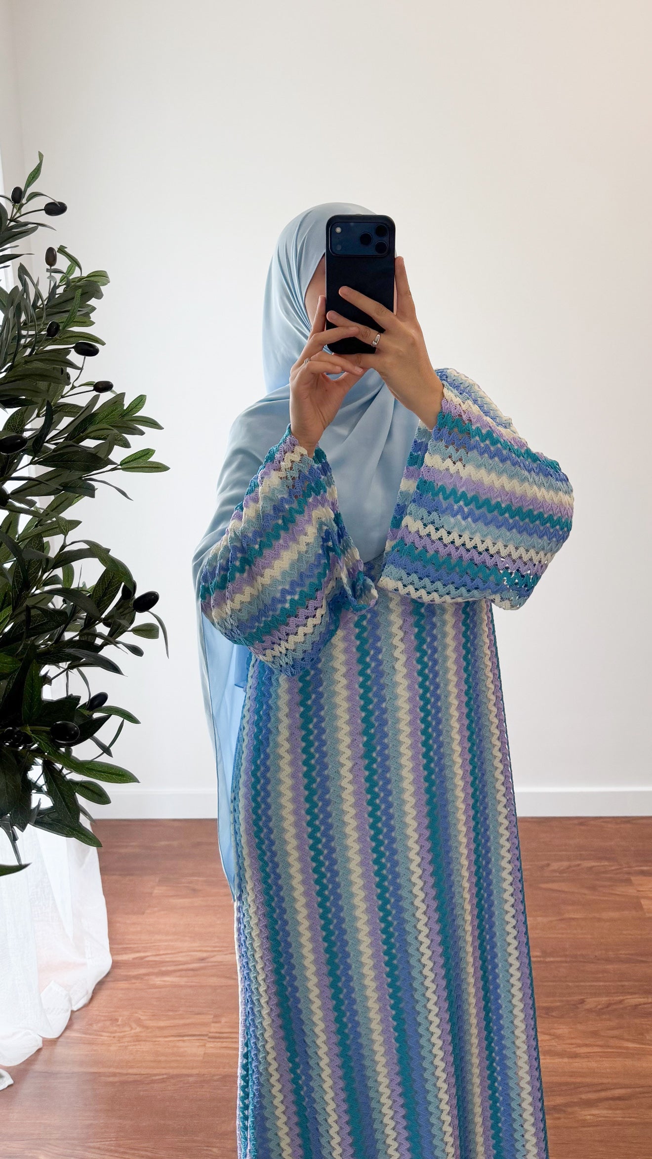 ROBE SORAYA BLEU CIEL