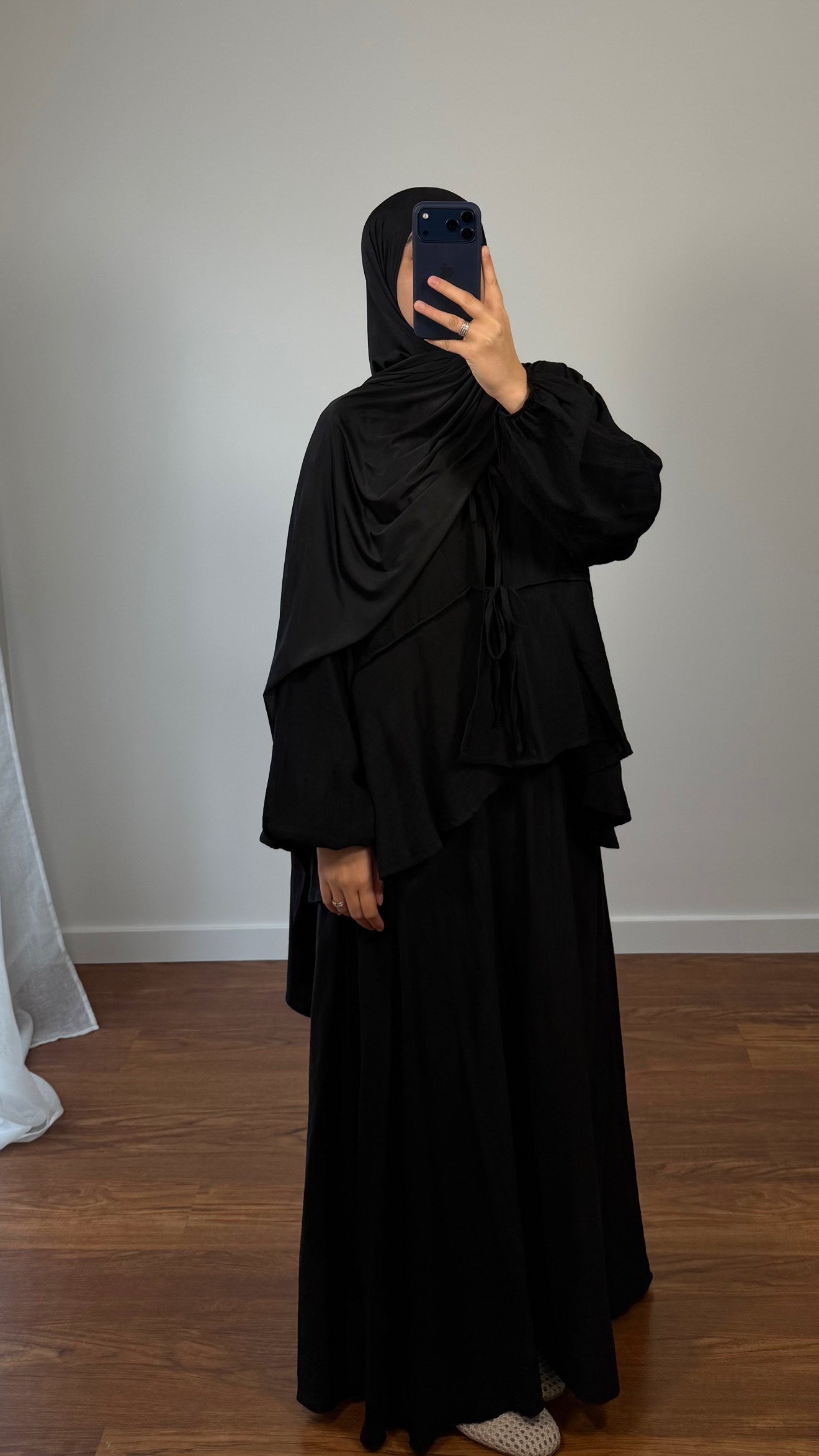 ENSEMBLE JUPE LIYA NOIR