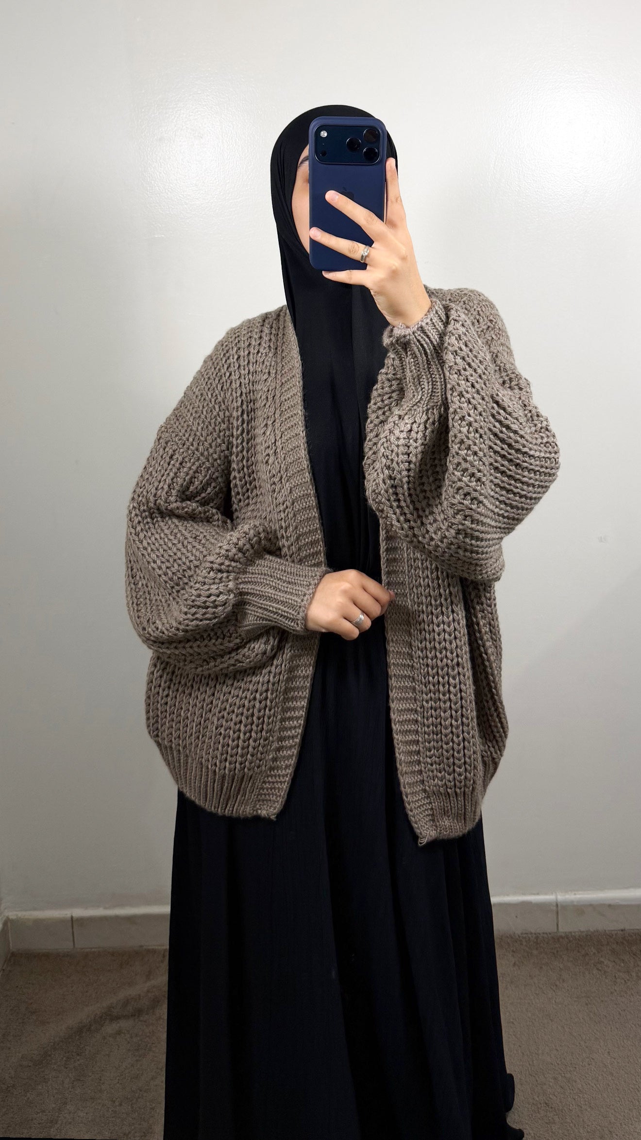 GILET ESMA TAUPE