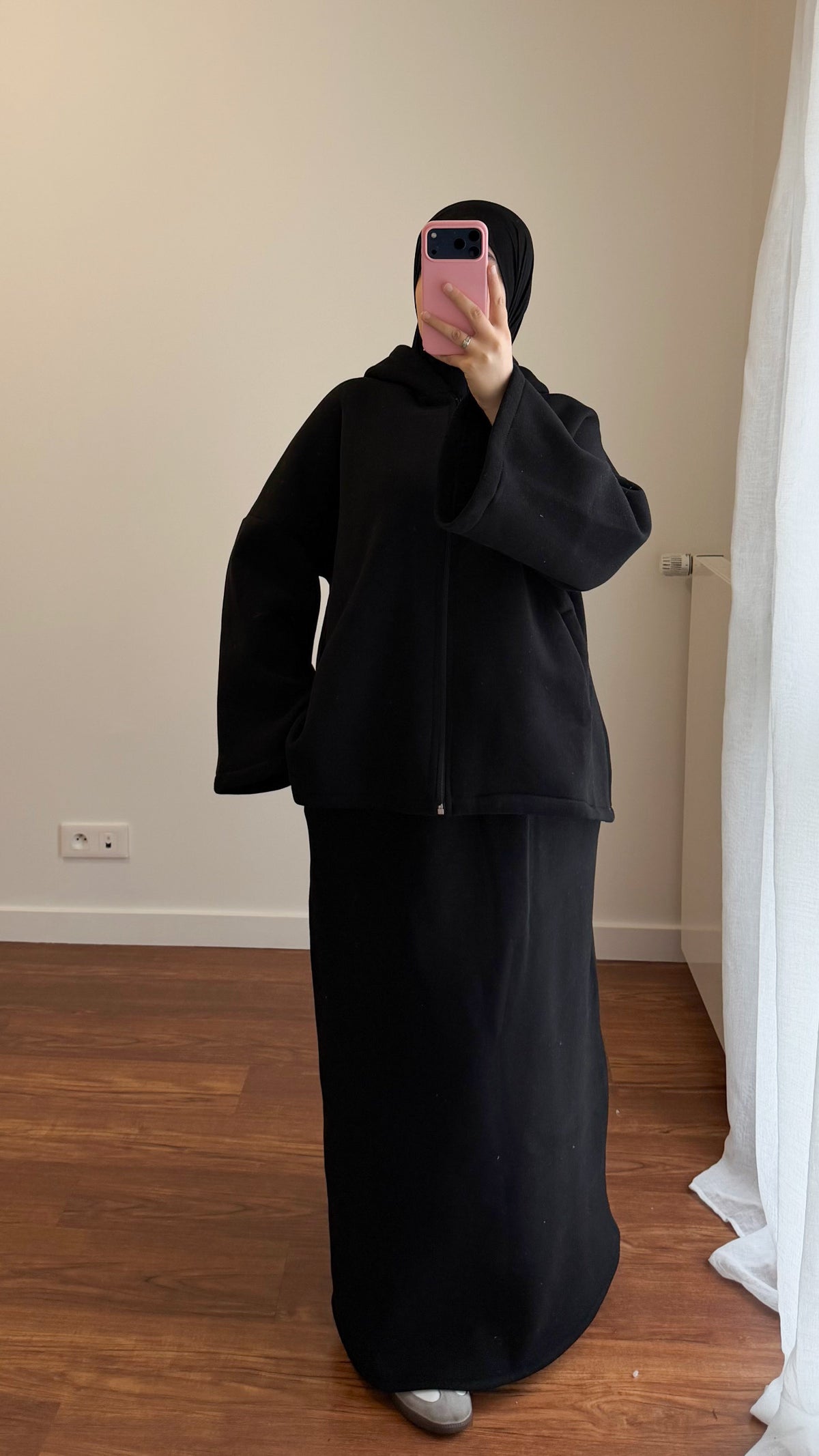 ENSEMBLE JUPE COMFY NOIR