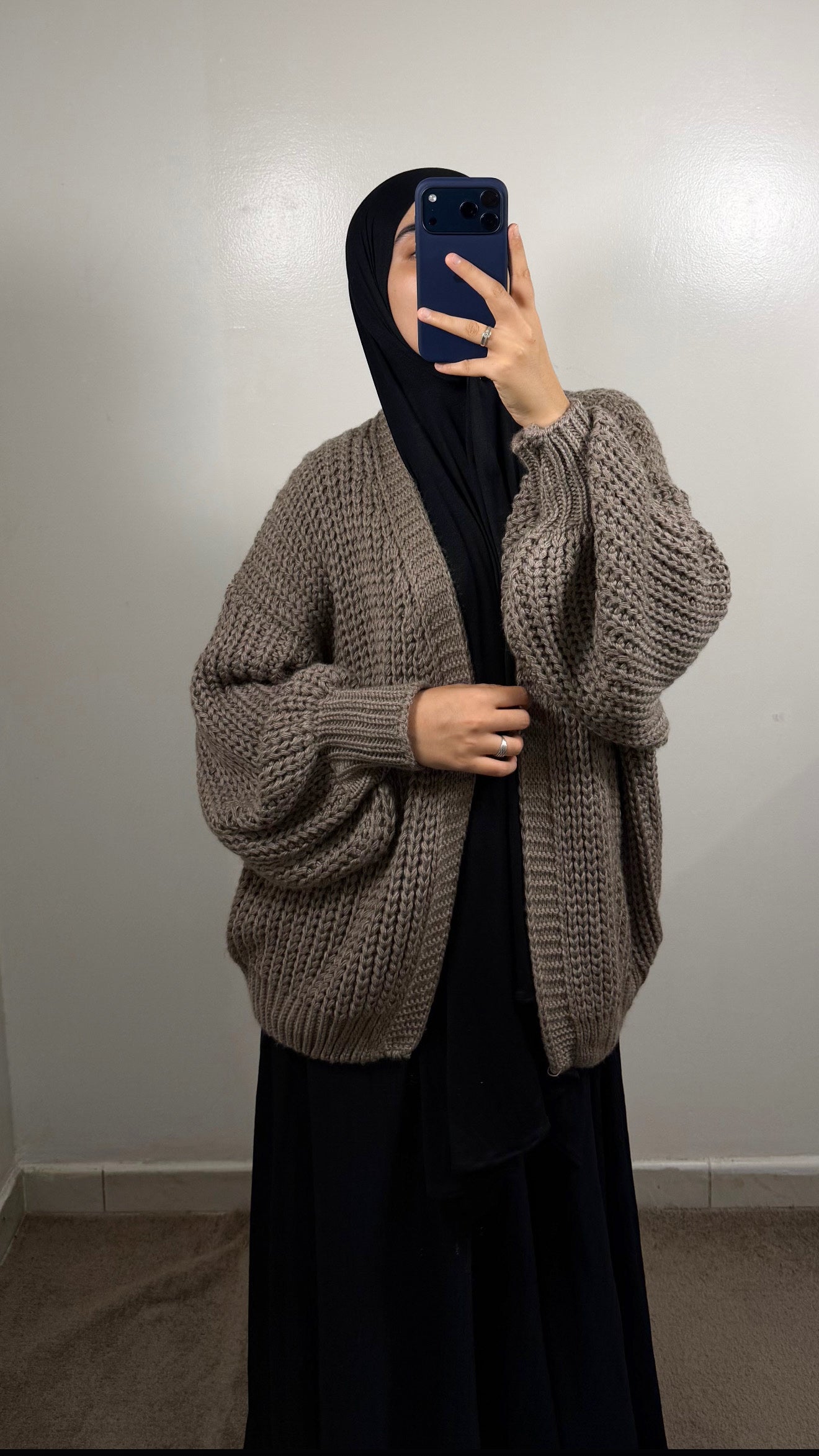 GILET ESMA TAUPE