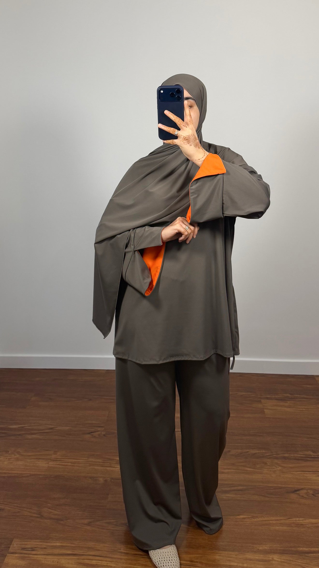 BURKINI SAYA 3 PIÈCES TAUPE