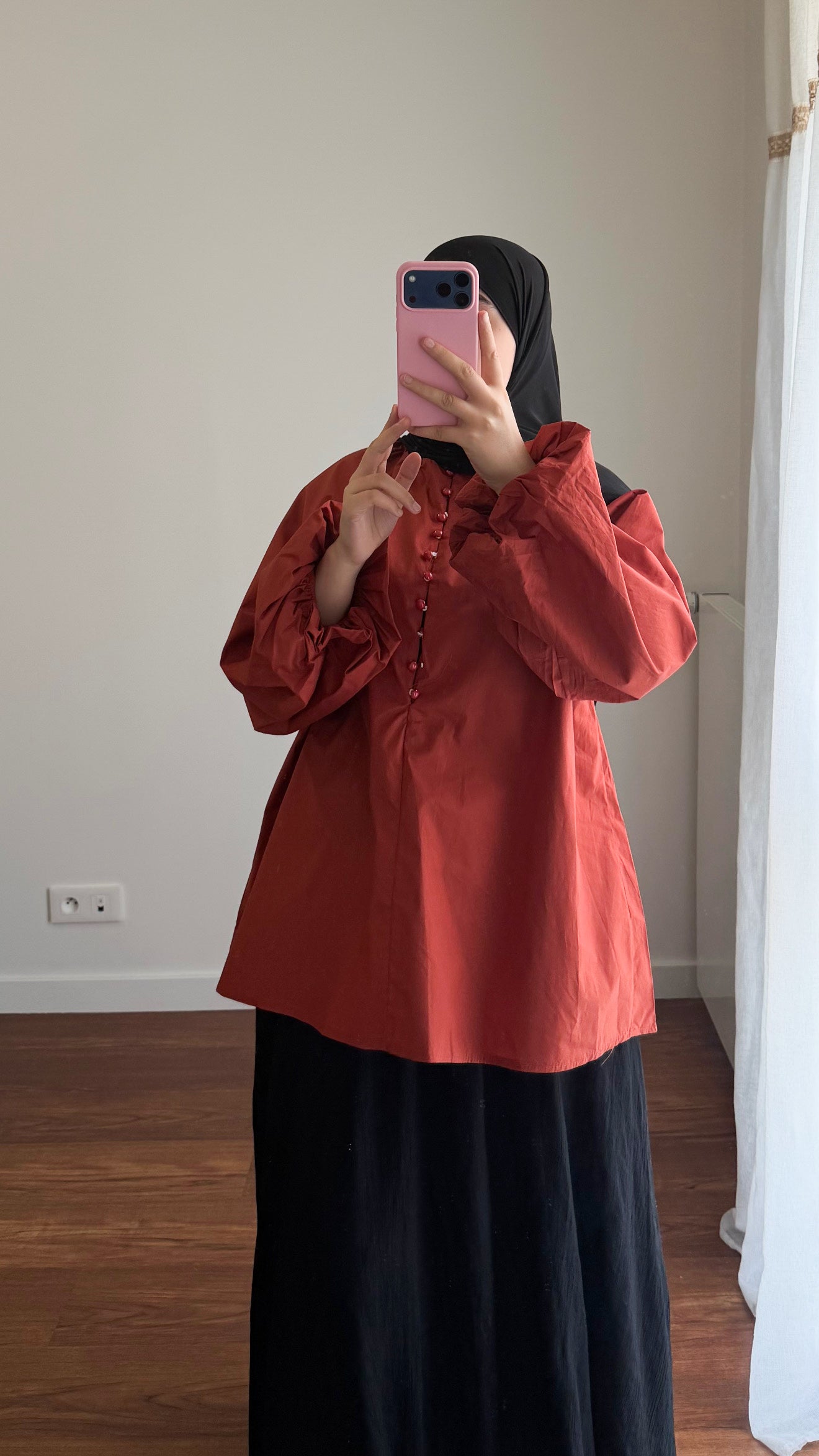 BLOUSE SIYA BRIQUE