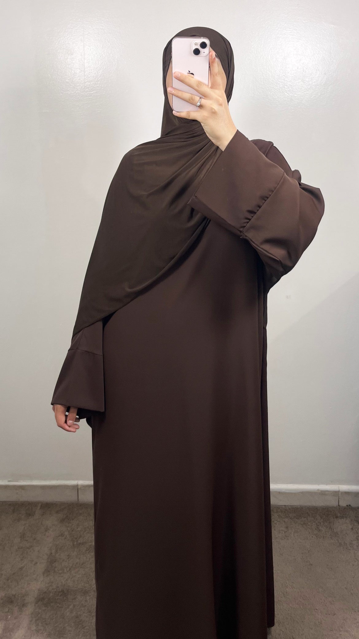ABAYA HAWA MARRON