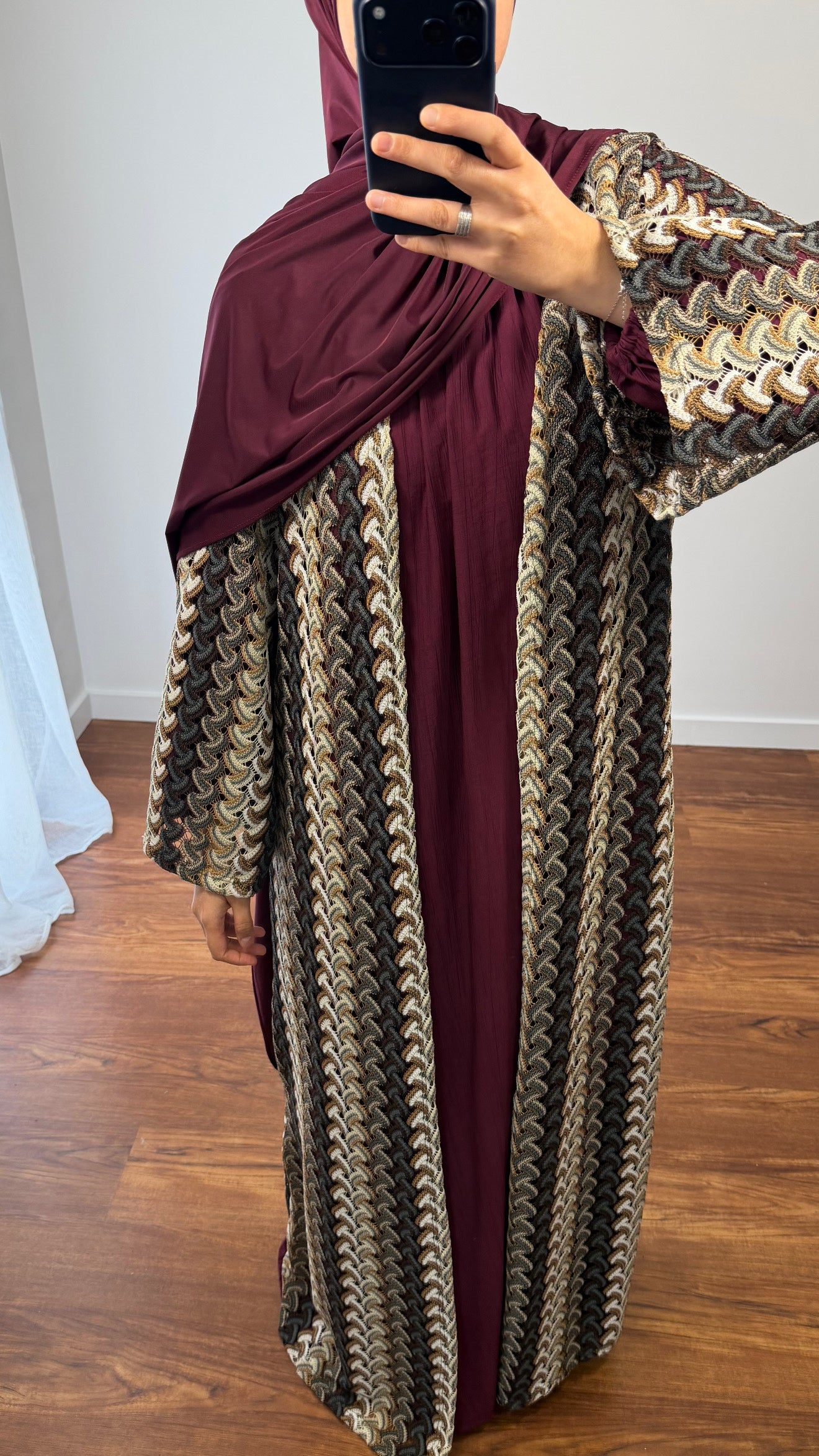 KIMONO NOOR MARRON