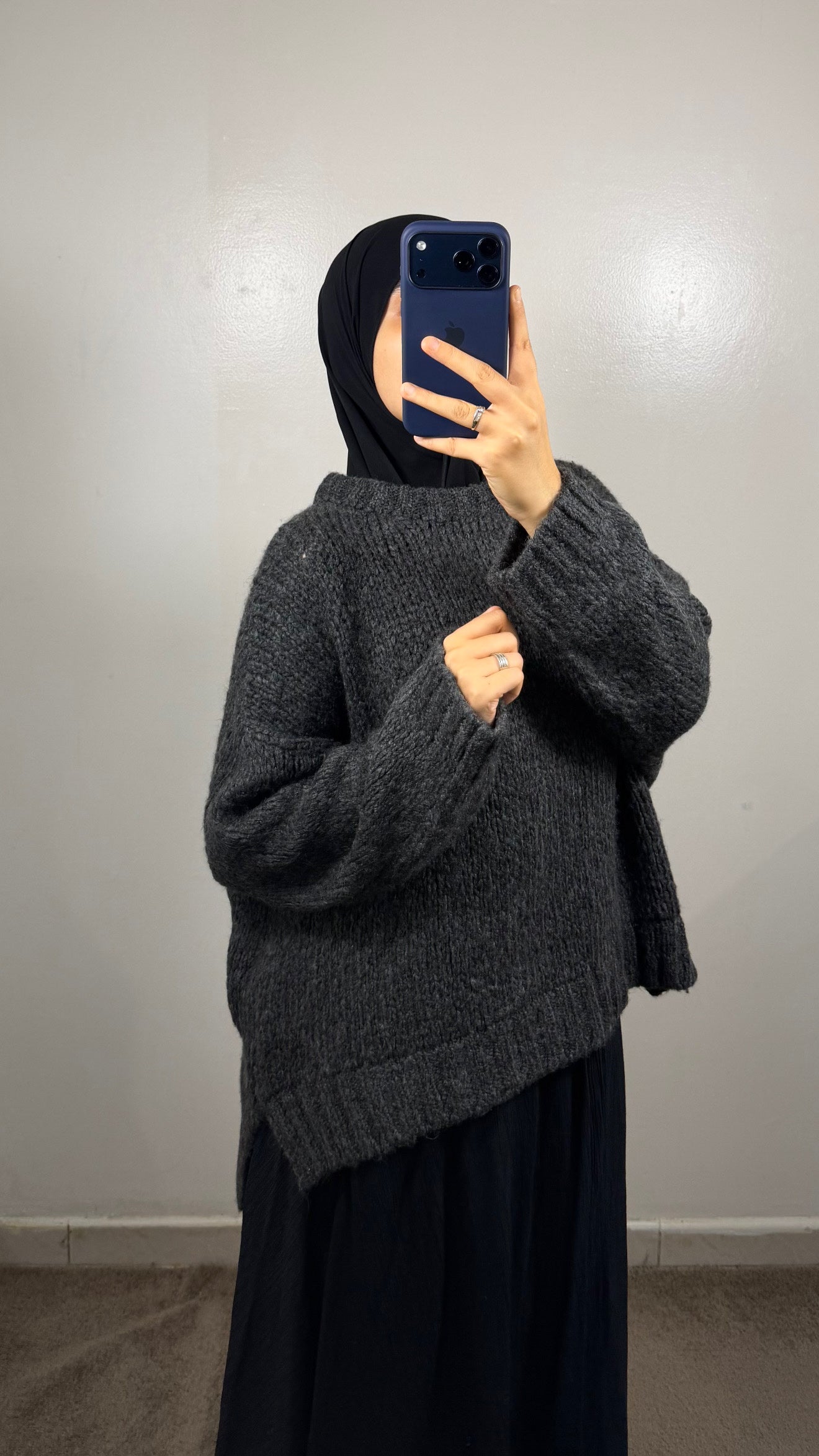 PULL SANA GRIS ANTHRACITE