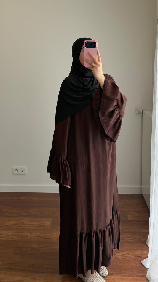 ROBE NOOR MARRON