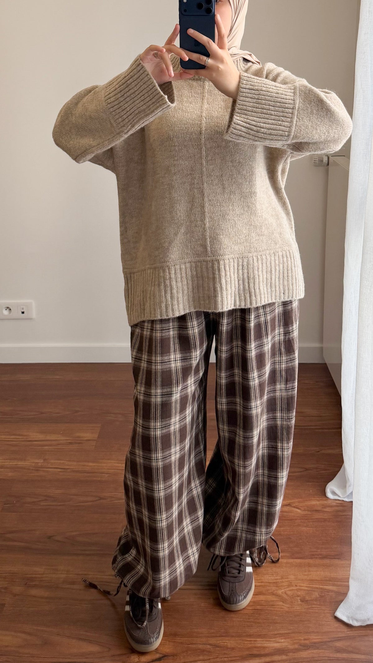 PANTALON JIHANE MARRON
