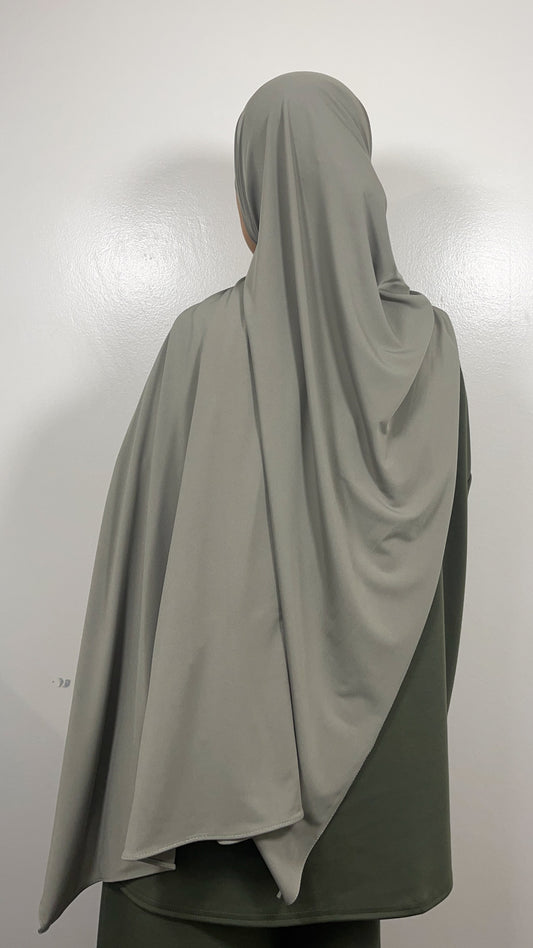 HIJAB JERSEY PREMIUM DE LUXE SAGE GREEN