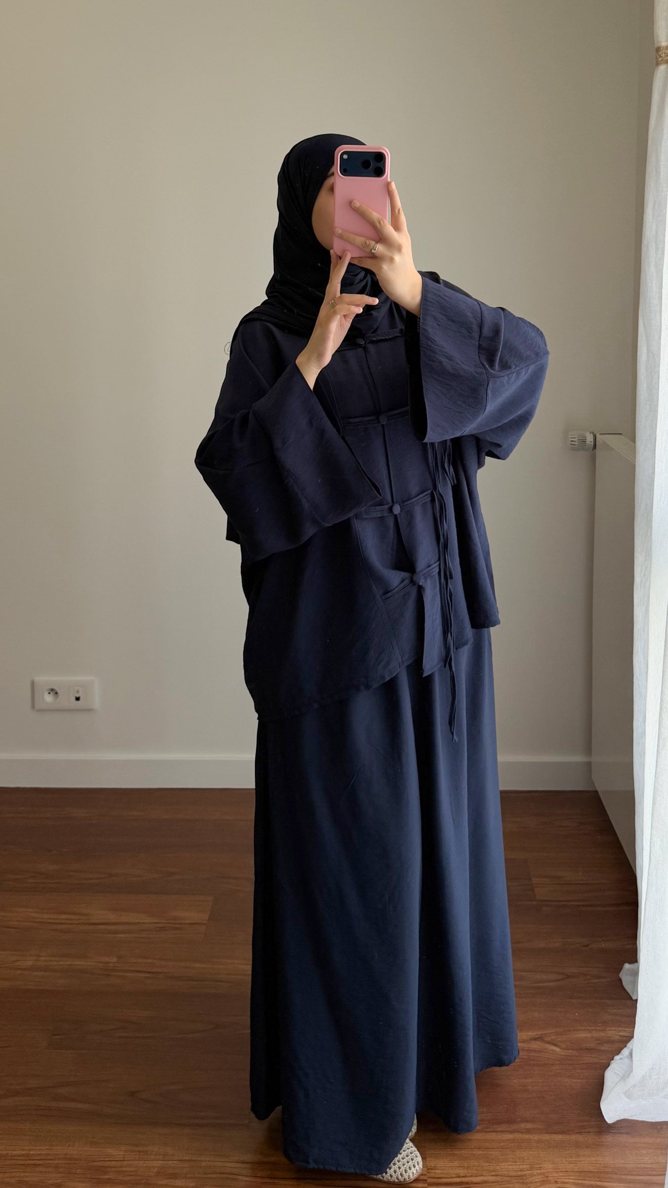 ENSEMBLE JUPE TOKYO BLEU MARINE
