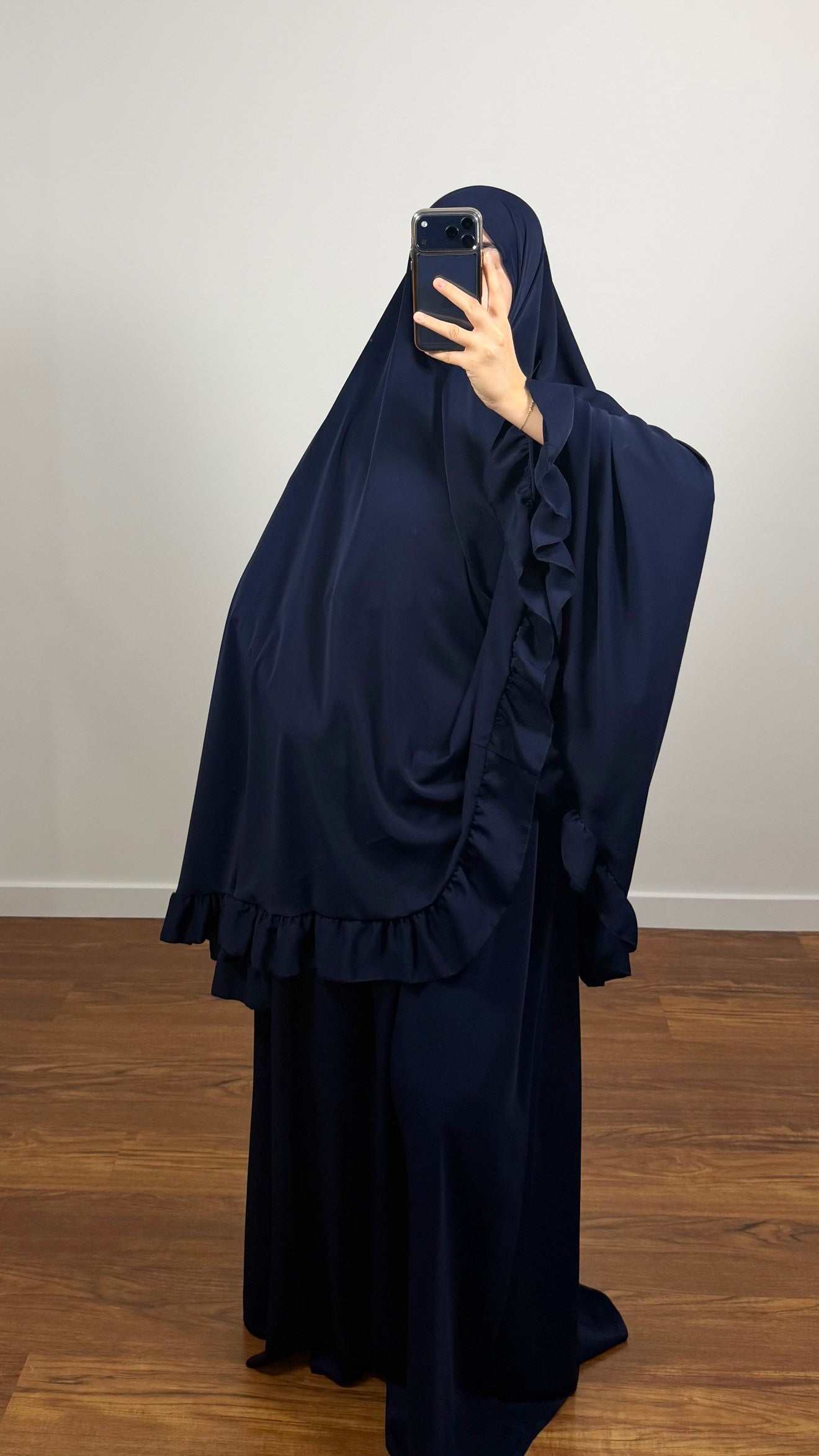 ENSEMBLE DE PRIÈRE BUTTERFLY BLEU MARINE