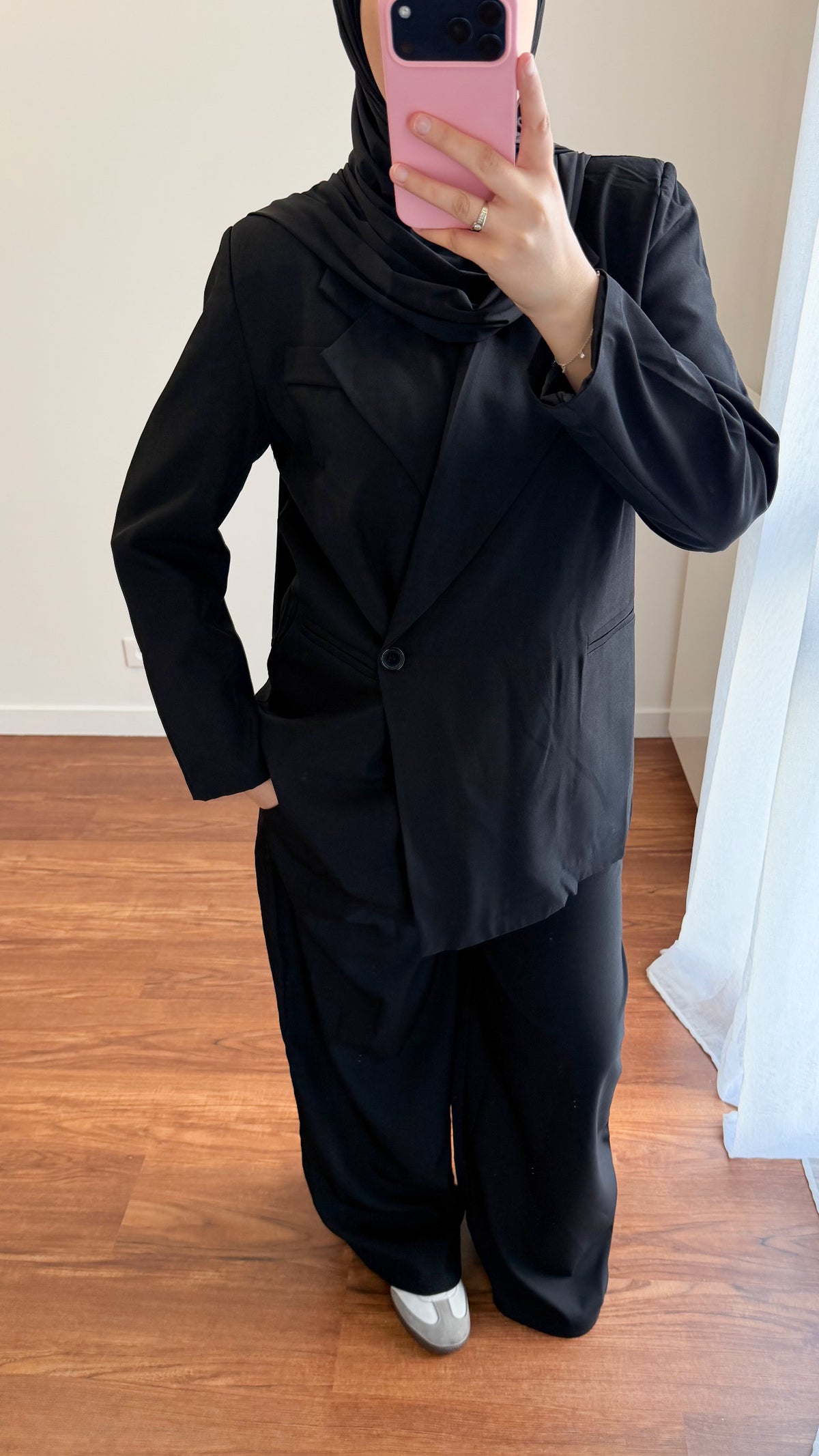ENSEMBLE BLAZER NOIR