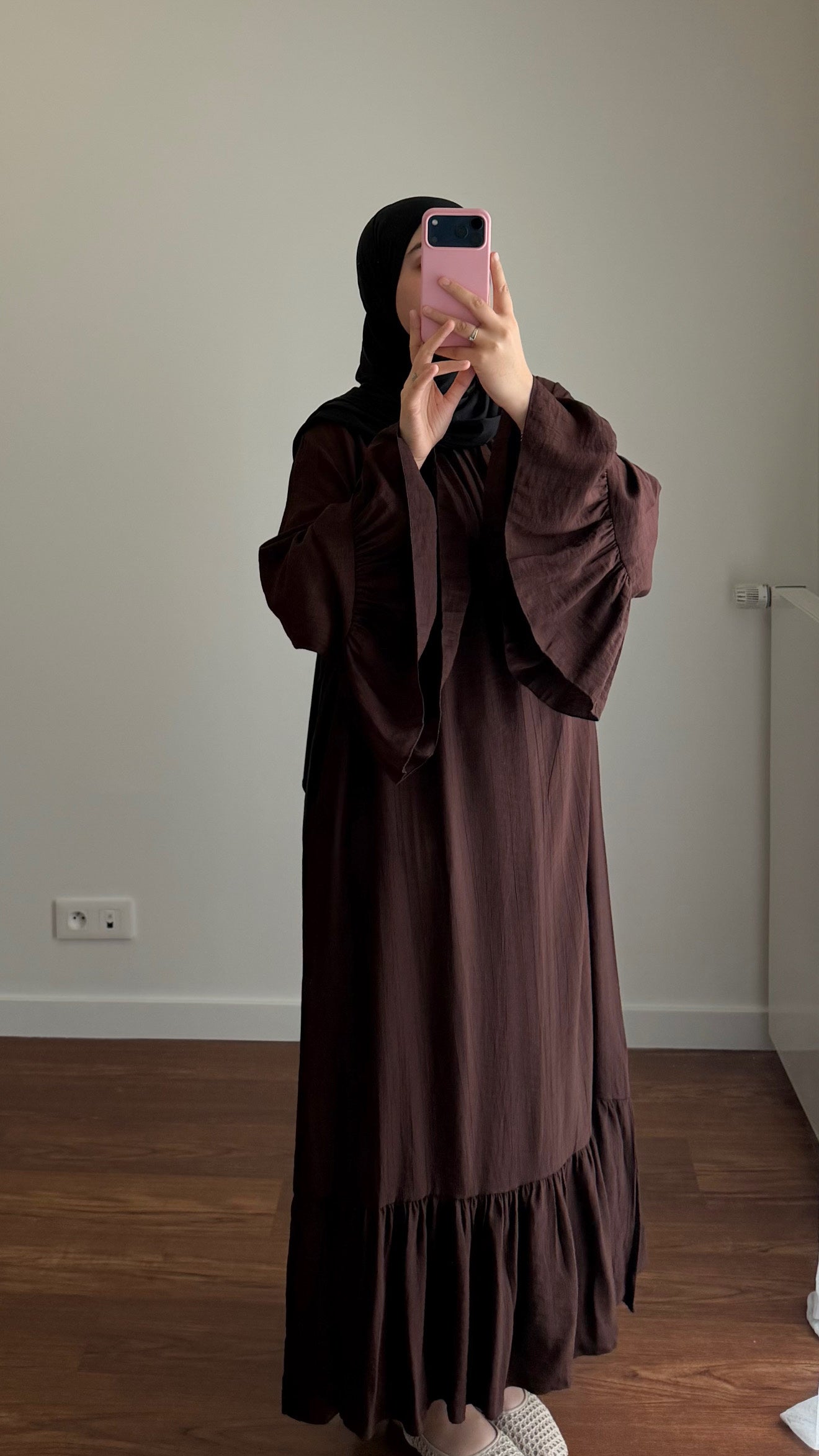 ROBE NOOR MARRON