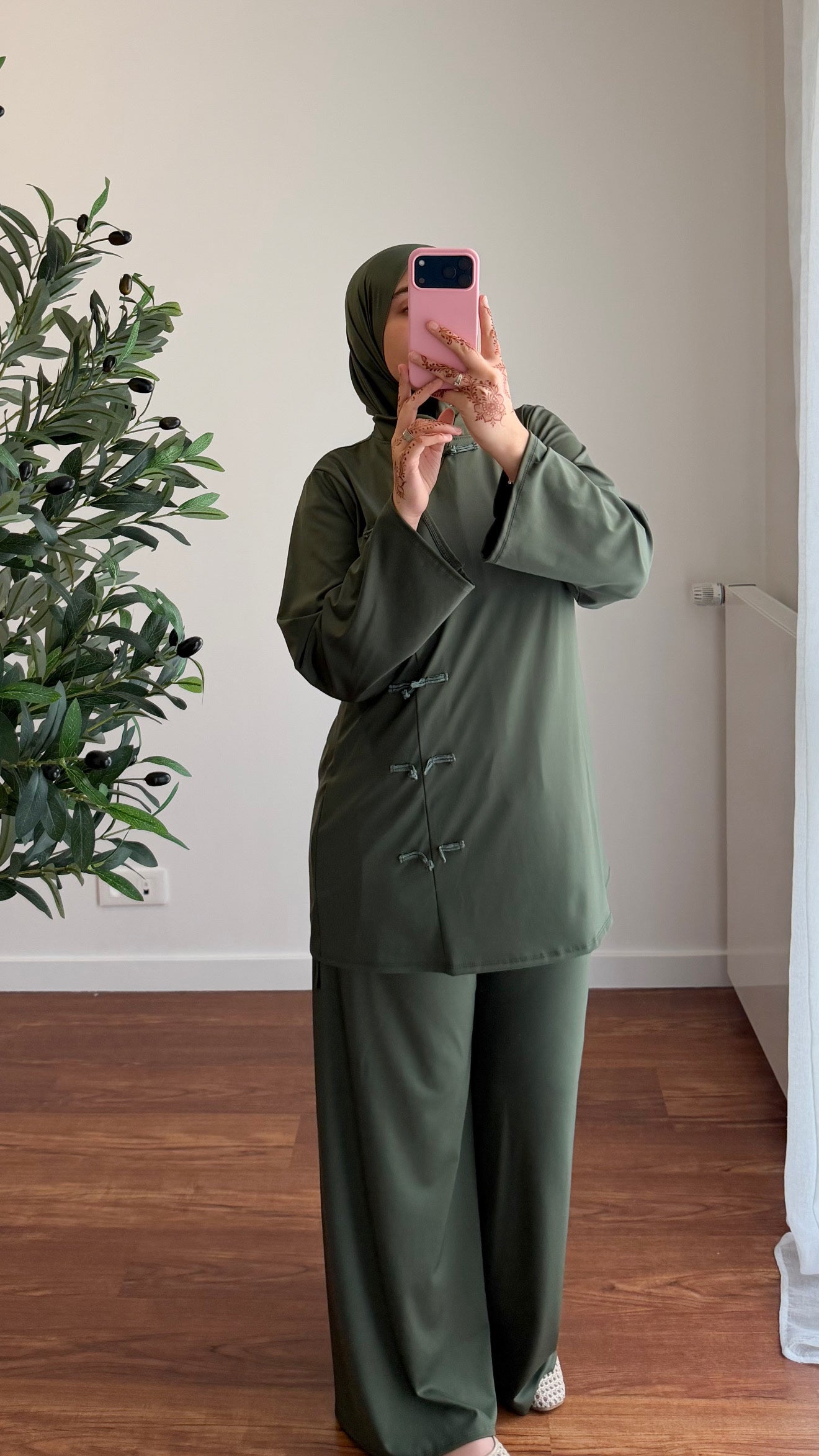BURKINI TOKYO 3 PIÈCES VERT KAKI