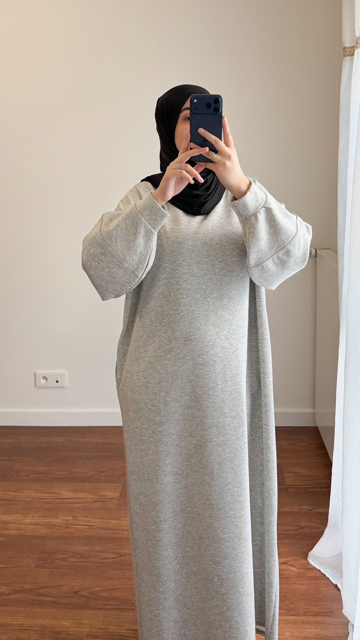 ROBE SWEAT GRIS