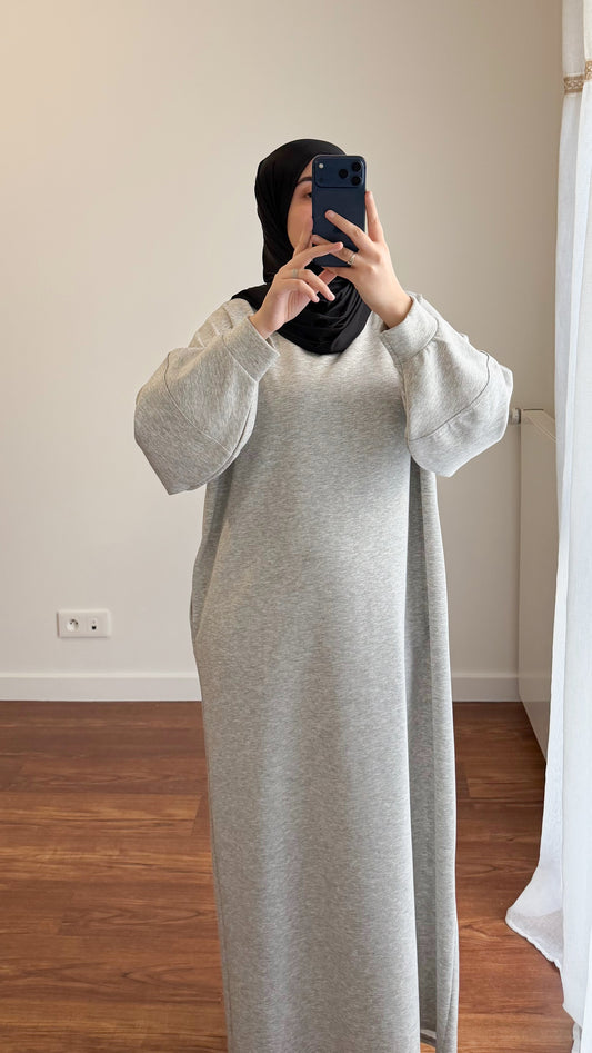 ROBE SWEAT GRIS