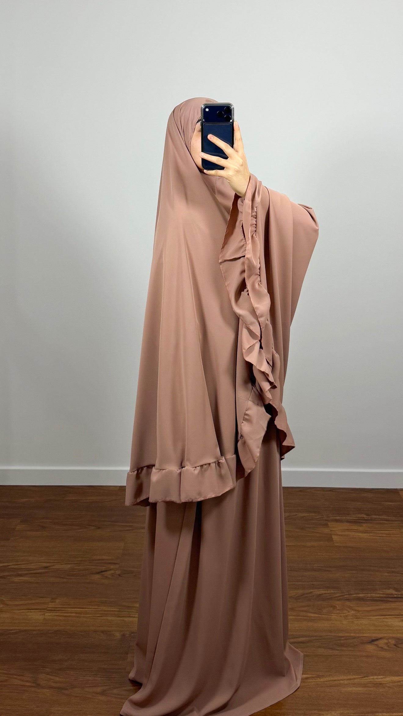 ENSEMBLE DE PRIERE BUTTERFLY ROSE PÈCHE