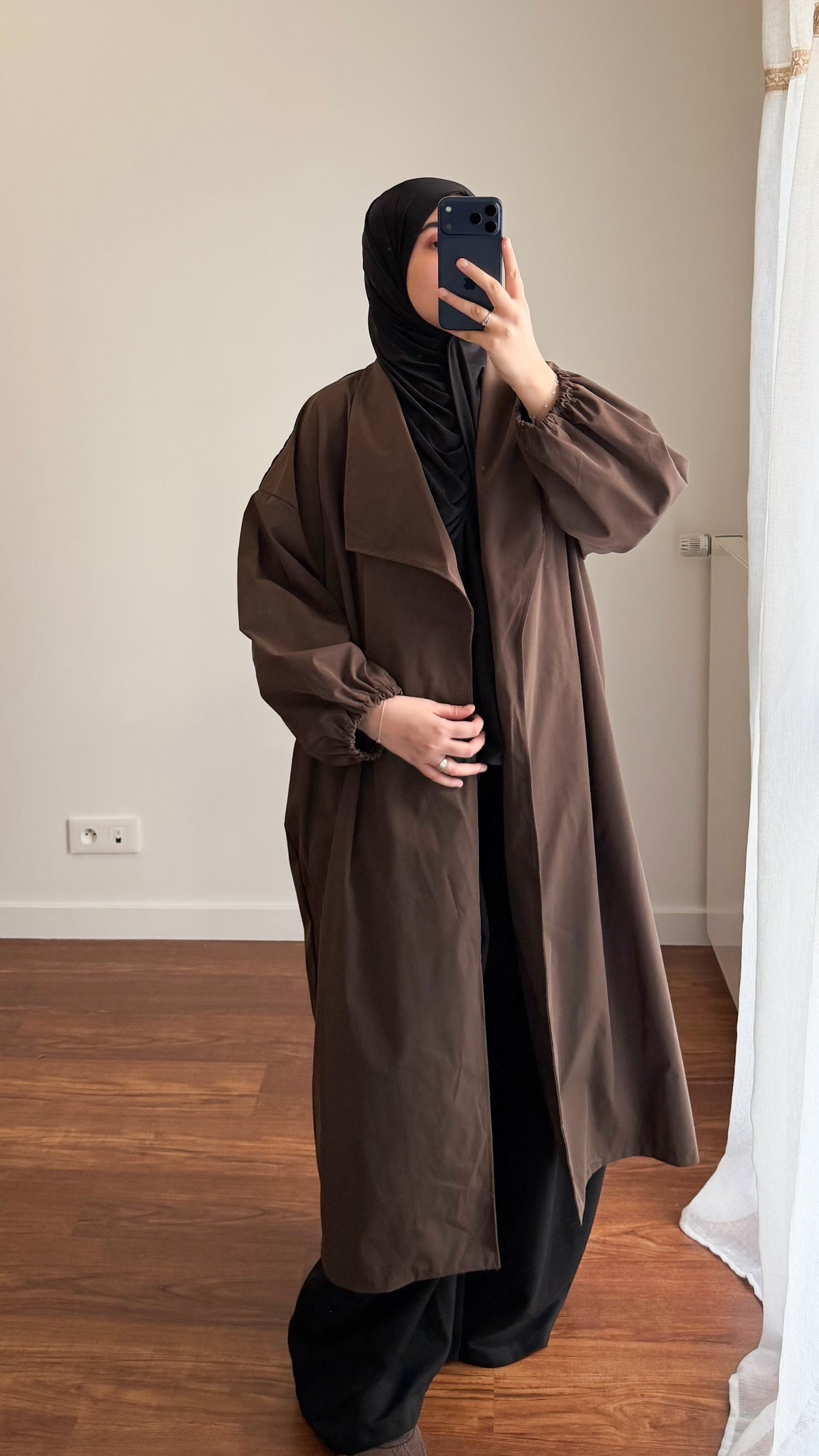 TRENCH BASIQUE MARRON