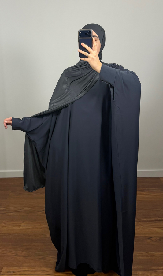 ABAYA FARASHA GRIS ANTHRACITE