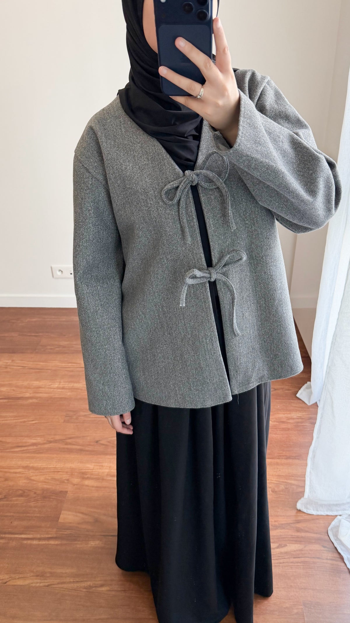 VESTE INAYA GRIS
