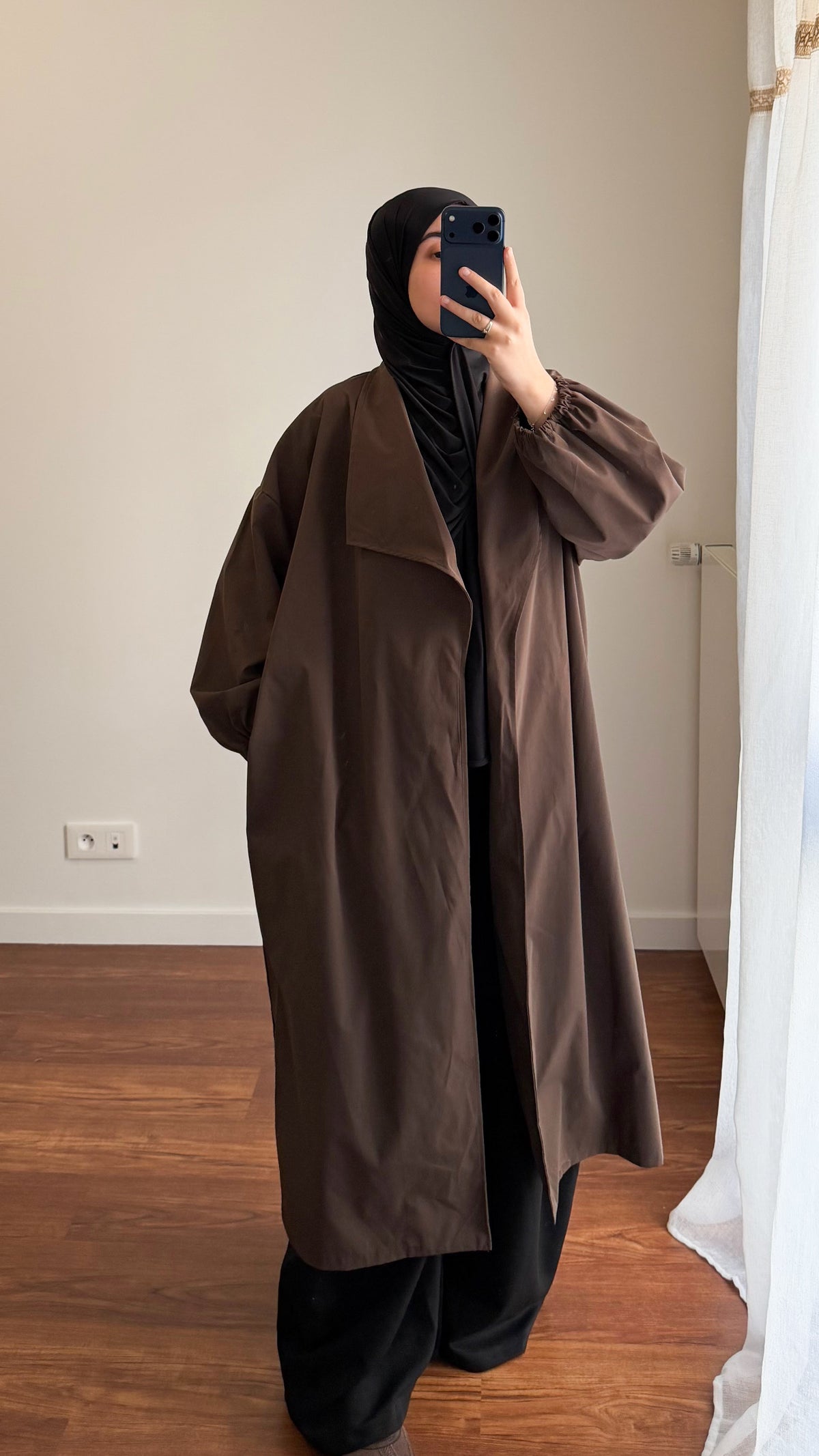 TRENCH BASIQUE MARRON