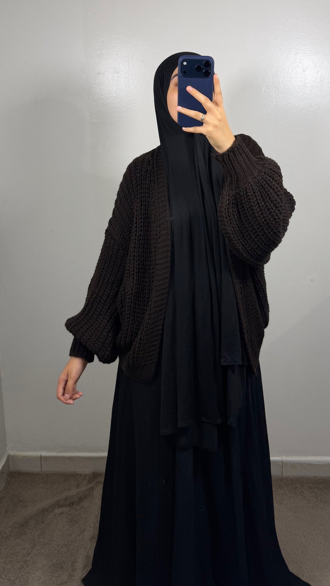GILET ESMA MARRON