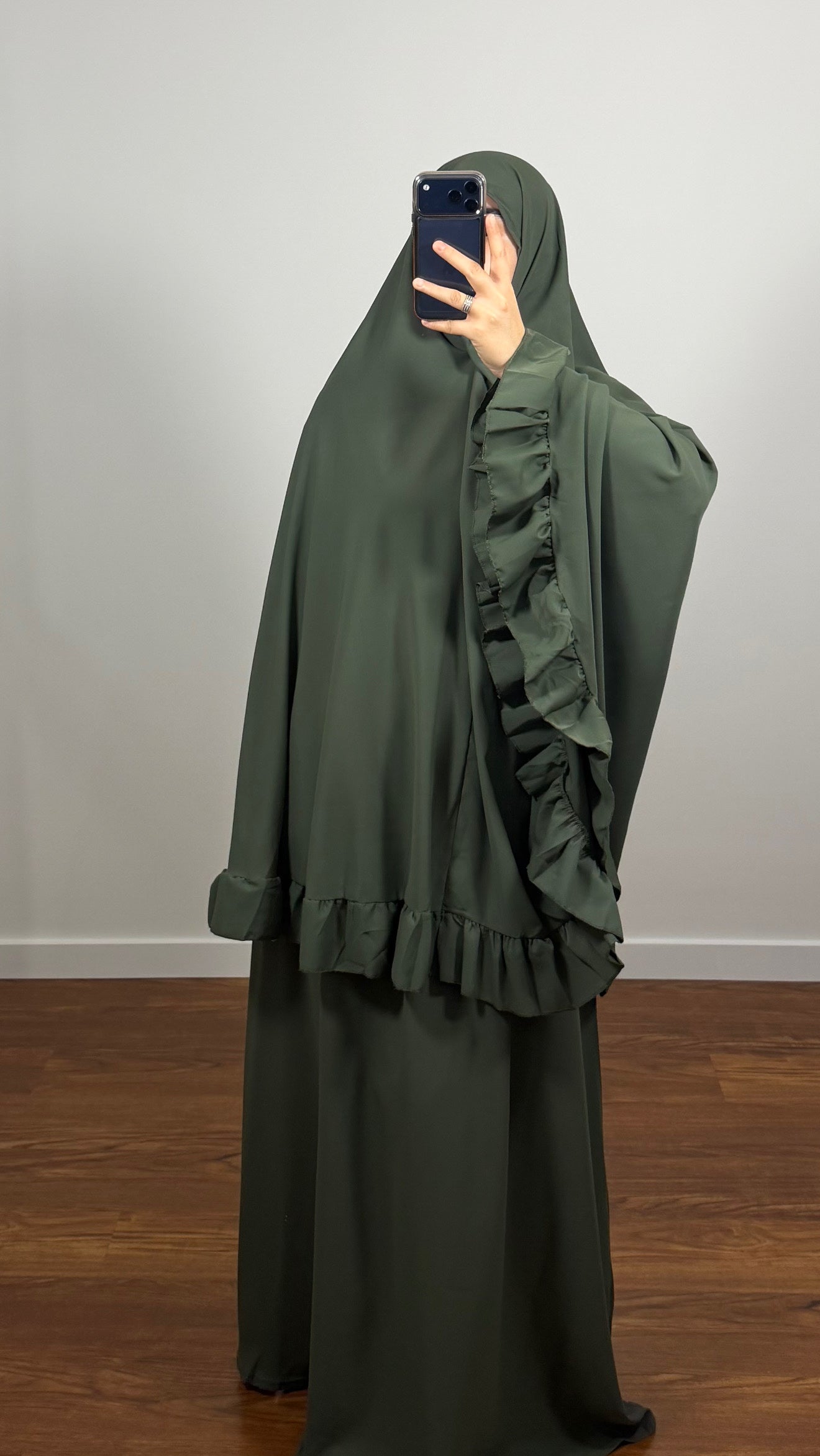 ENSEMBLE DE PRIÈRE BUTTERFLY VERT KAKI